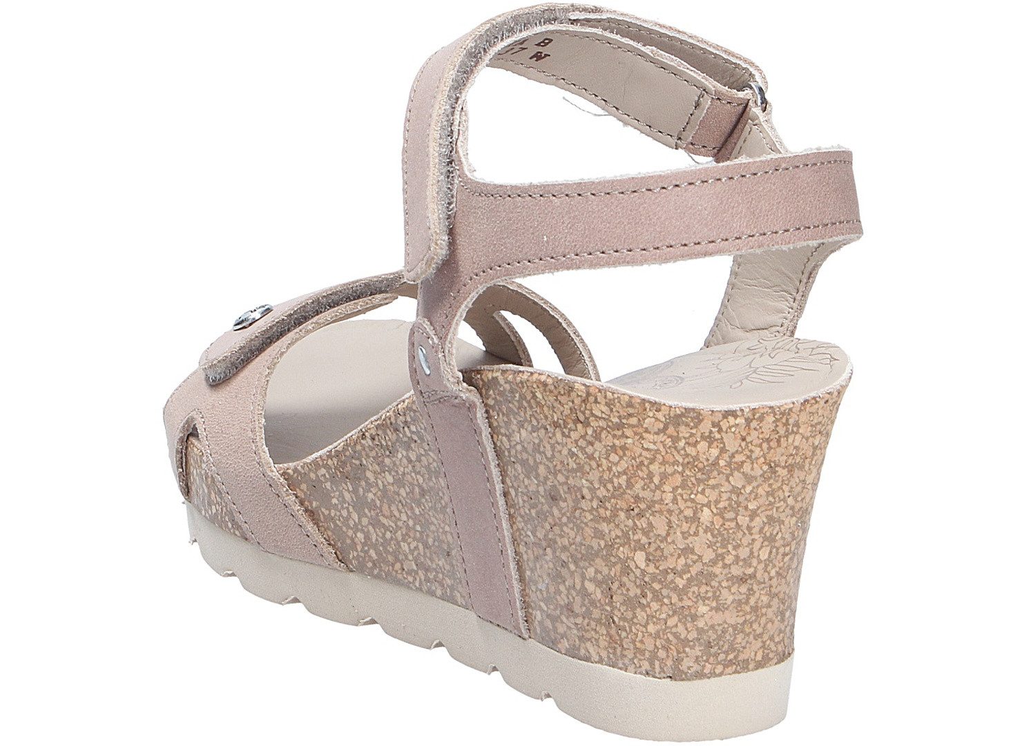 Panama Jack Panama Jack Damen Sandale JULIA grau Größe Keilsandalette