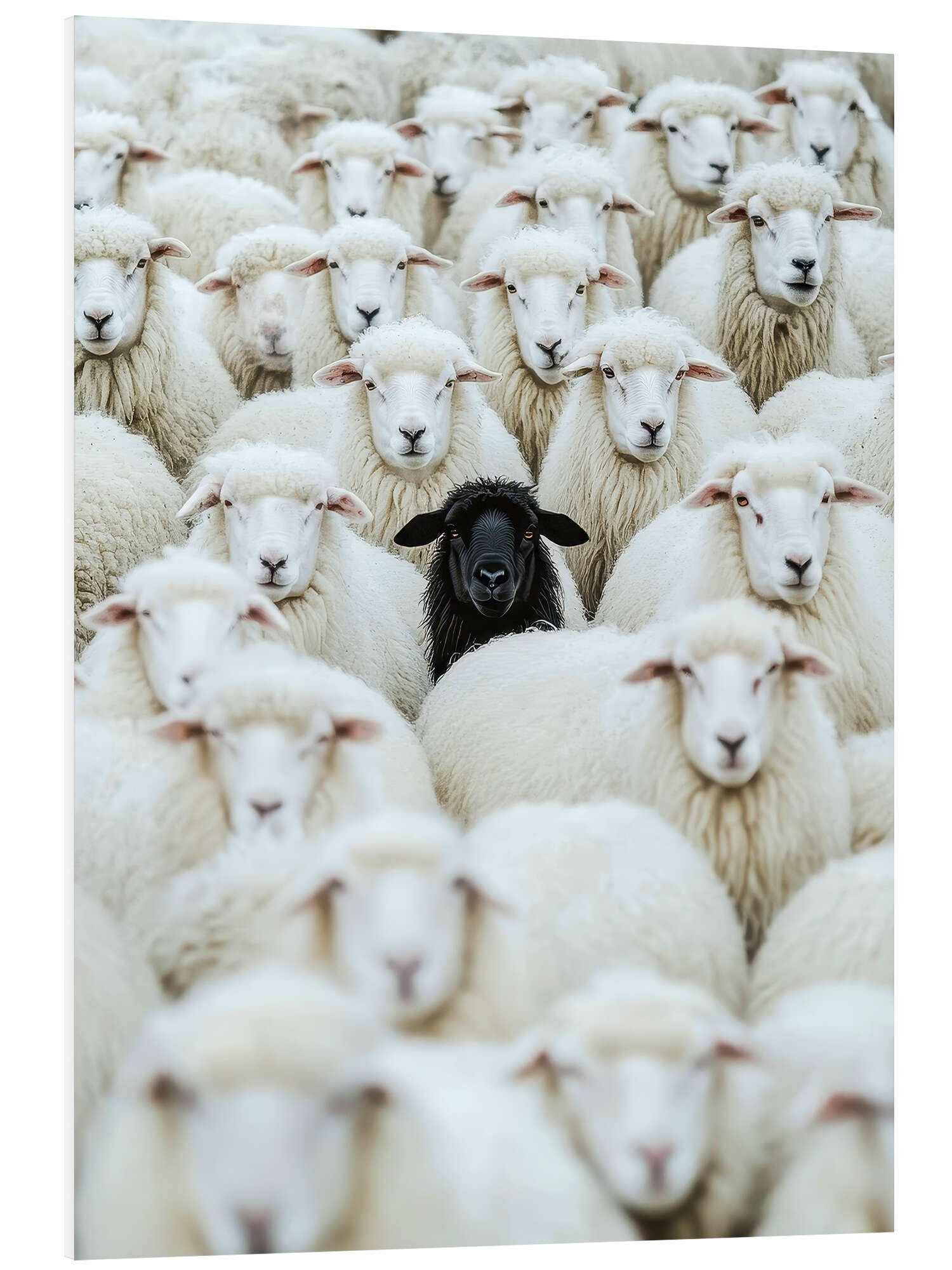 Posterlounge Wandbild Schwarzes Schaf, Peter Roder, günstig online kaufen