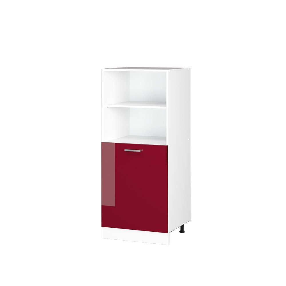 Vicco Herdumbauschrank R-Line, Bordeaux Hochglanz/Weiß, 60 günstig online kaufen