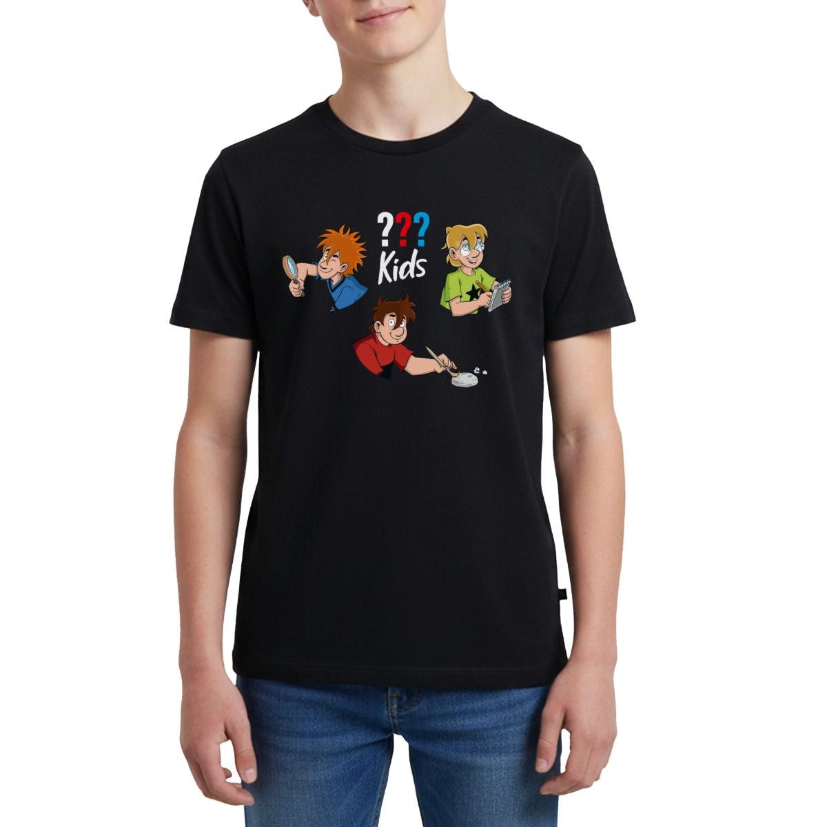 T-Shirt Die Drei Fragezeichen Kids Detektive Teenager Premium T-Shirt