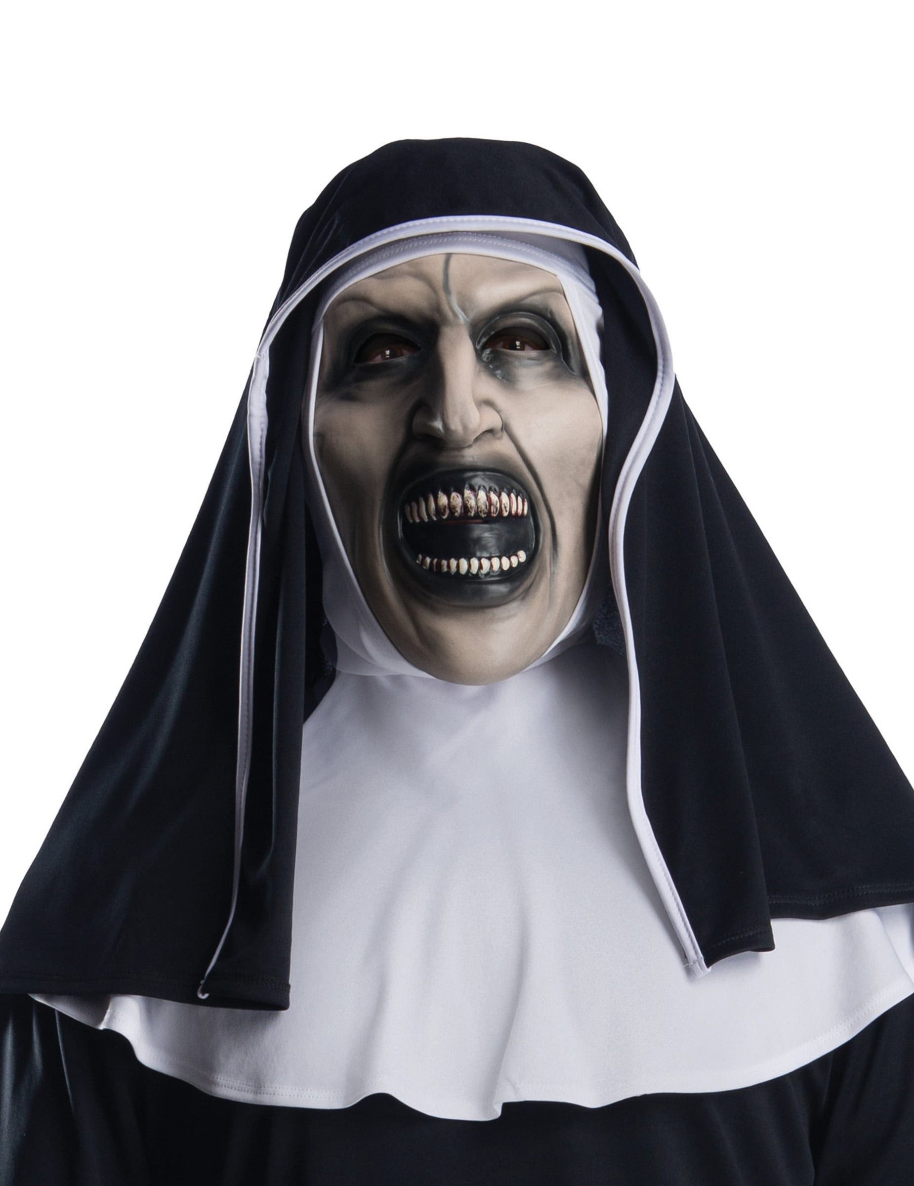 Rubie´s Kostüm Horror-Nonne-Lizenzmaske The Nun für Erwachsene schwarz-weiß