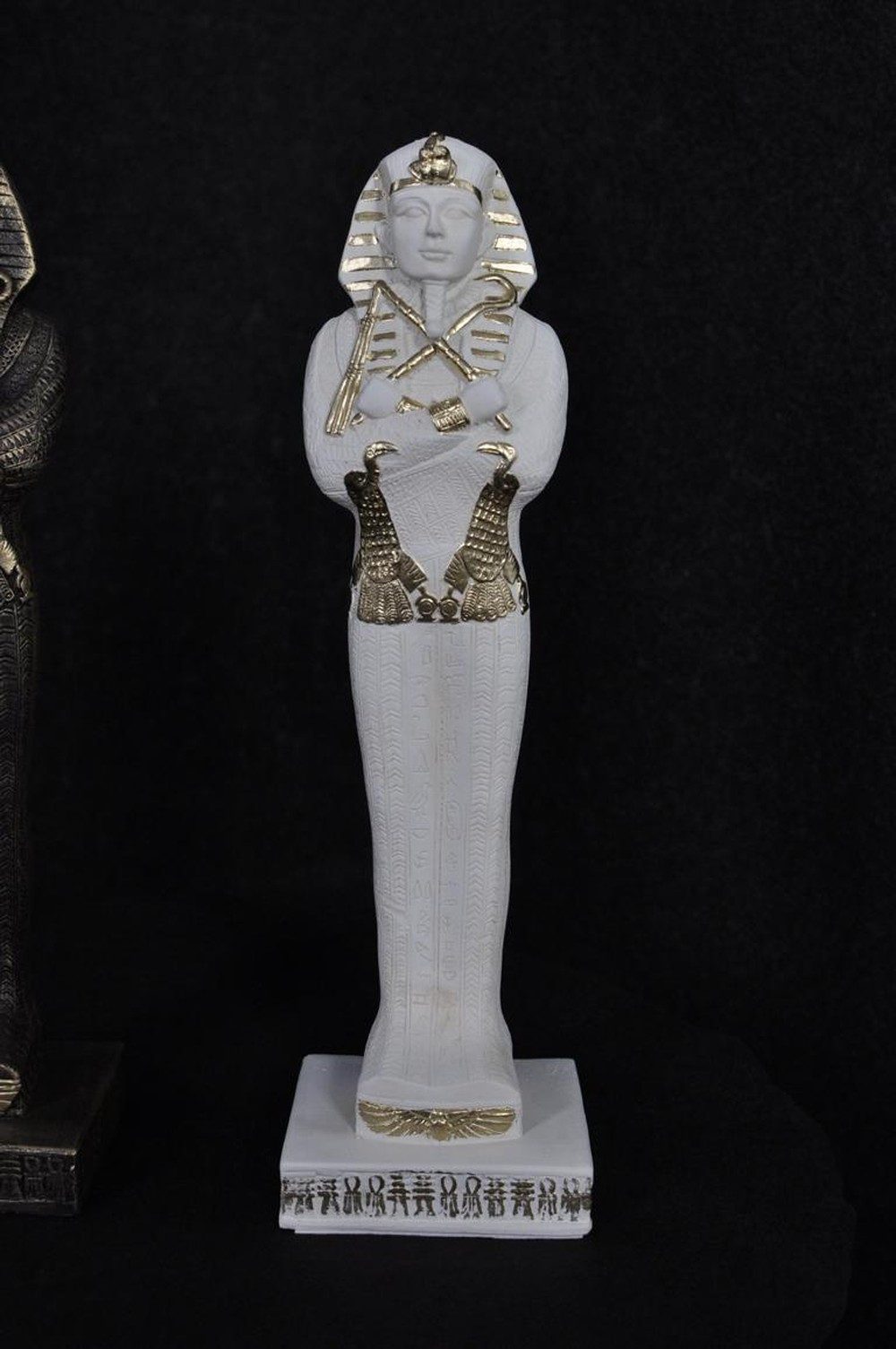 JVmoebel Skulptur Ägyptische Pharao Büste aus Polyresin in Antik-Optik, Made in Europa