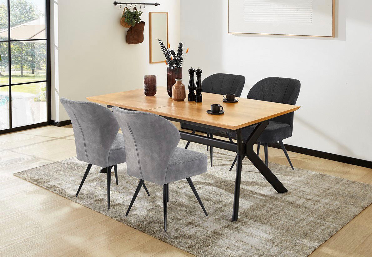 Jockenhöfer Gruppe Esstisch Massimo, 2-fach ausziehbar (180-220-260x100cm), günstig online kaufen