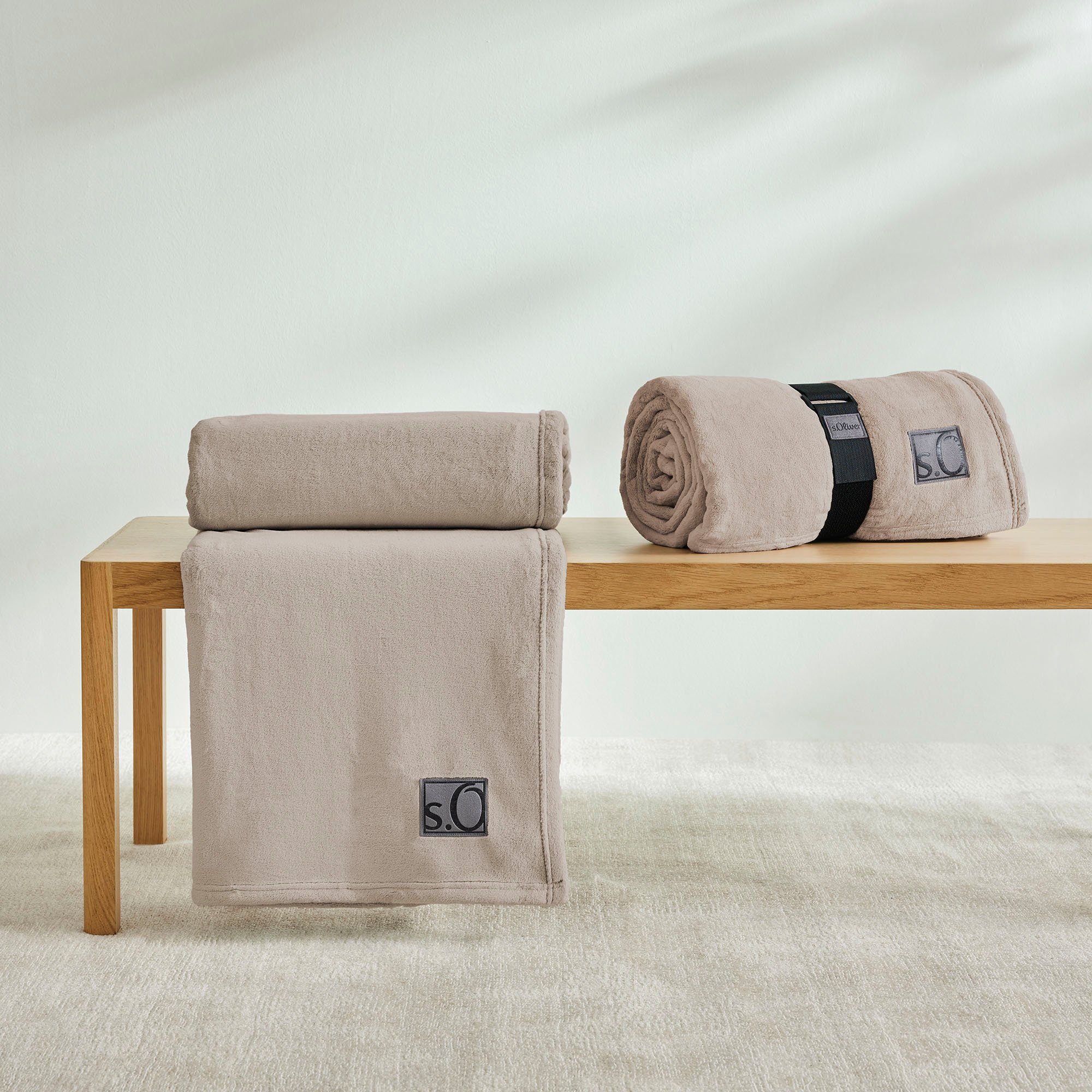 Wohndecke s.Oliver Decke Kuschelsoft, s.Oliver, 150 x 200 cm, in bunten Farben, weich, 330g/m²
