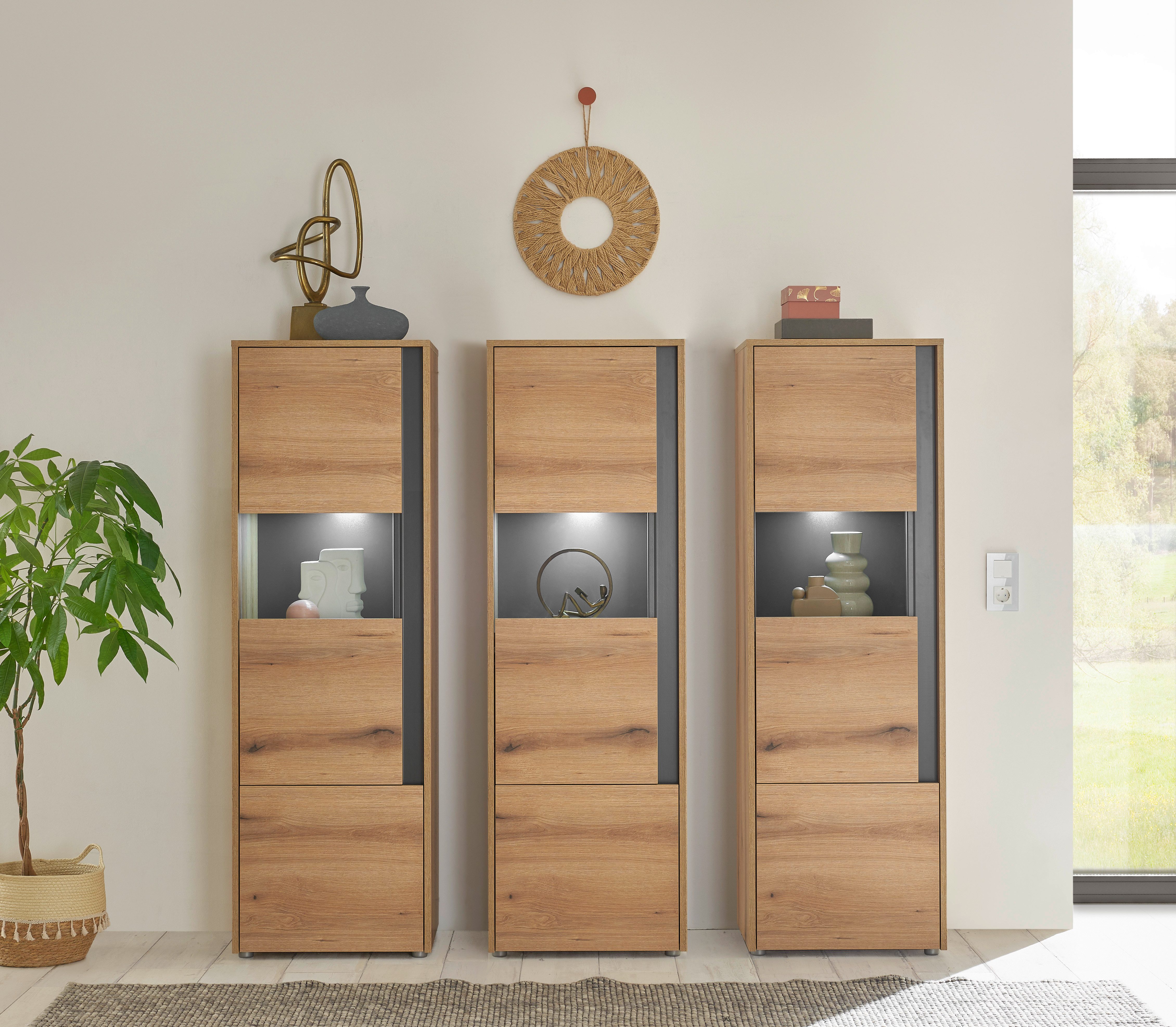 INOSIGN Wohnwand City/Giron, (Set, 3-St) günstig online kaufen