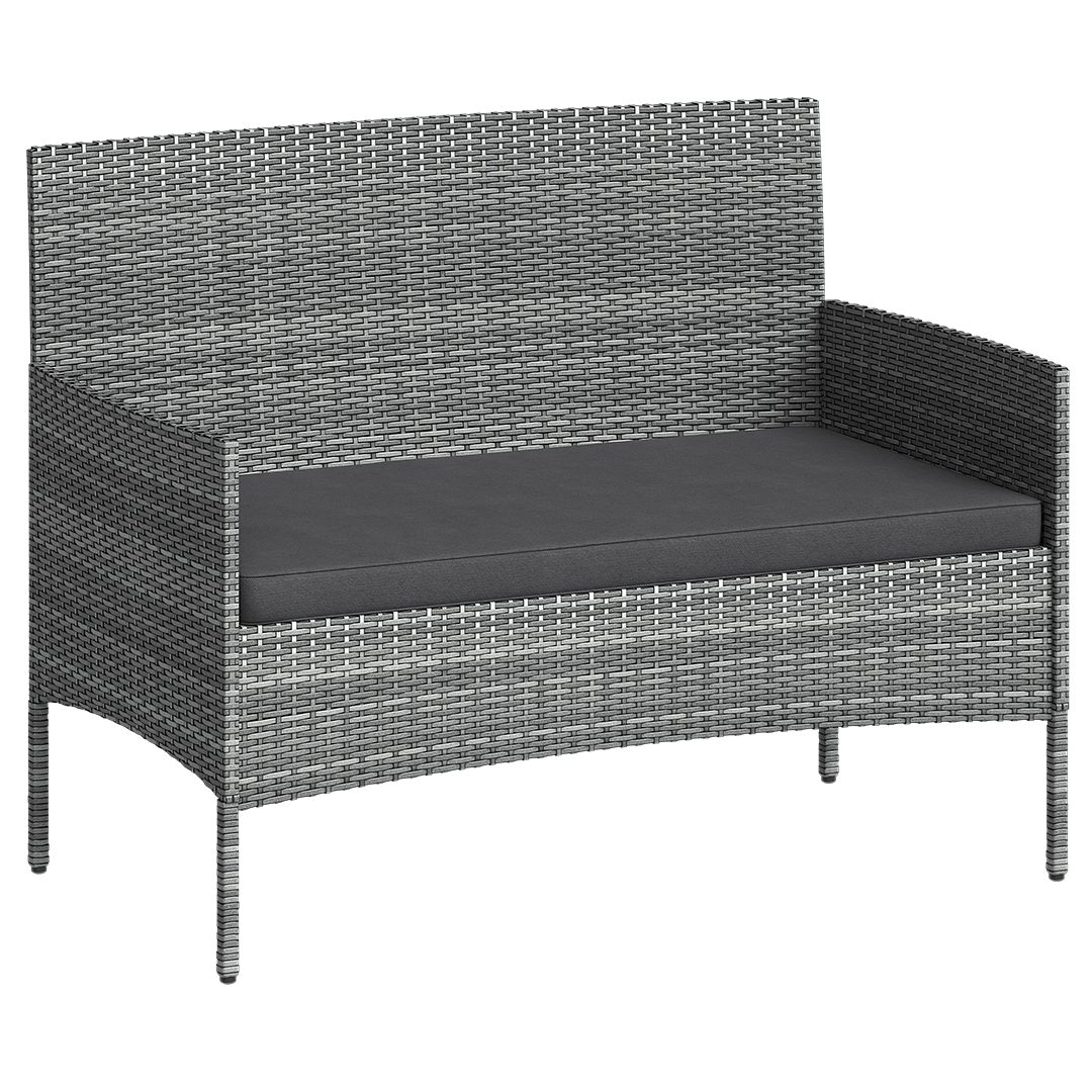 STEELSØN Gartenlounge-Set Thalora, (grau-meliert, 1x Gartensofa), günstig online kaufen