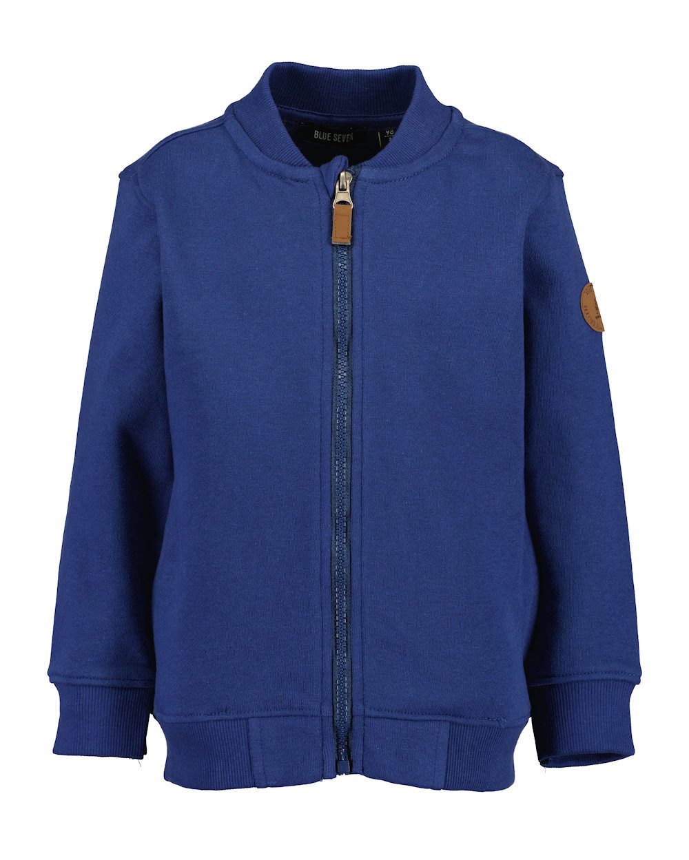 Sweatjacke Blue Seven Jungen Sweatjacke Jacke Rippkragen dunkelblau