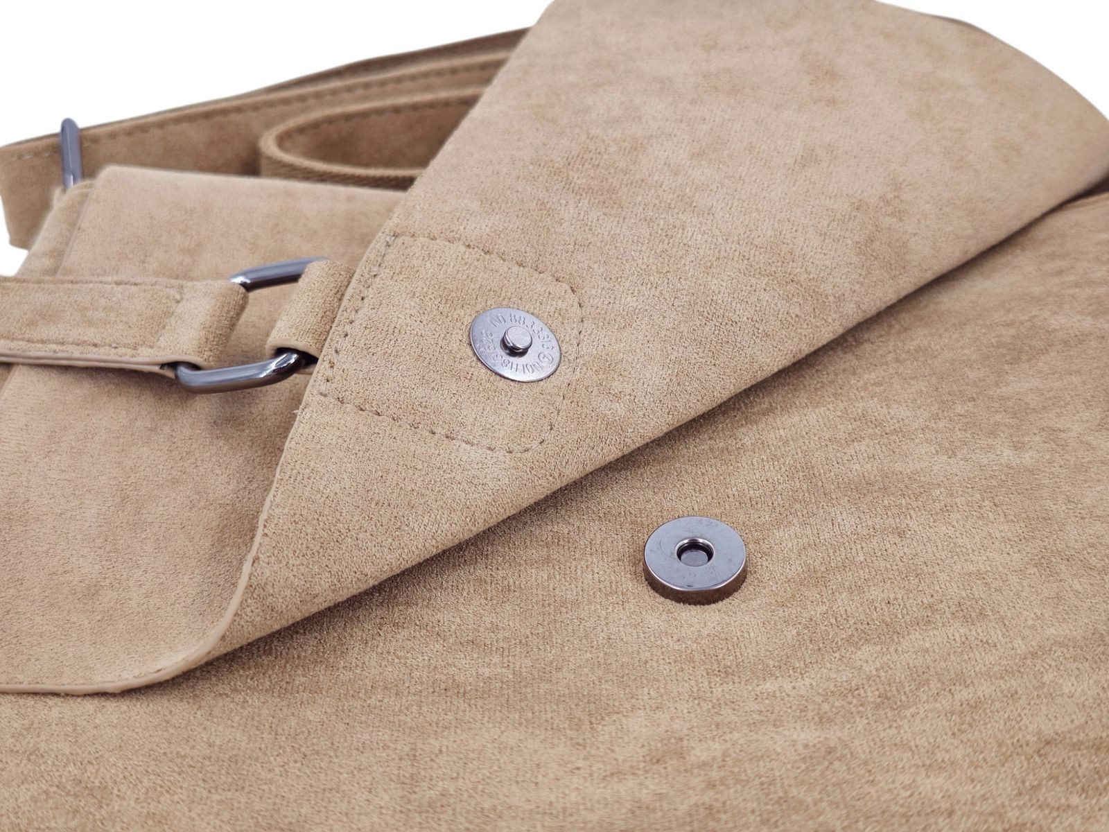 styleBREAKER Schultertasche Samtige Schultertasche (1-tlg)