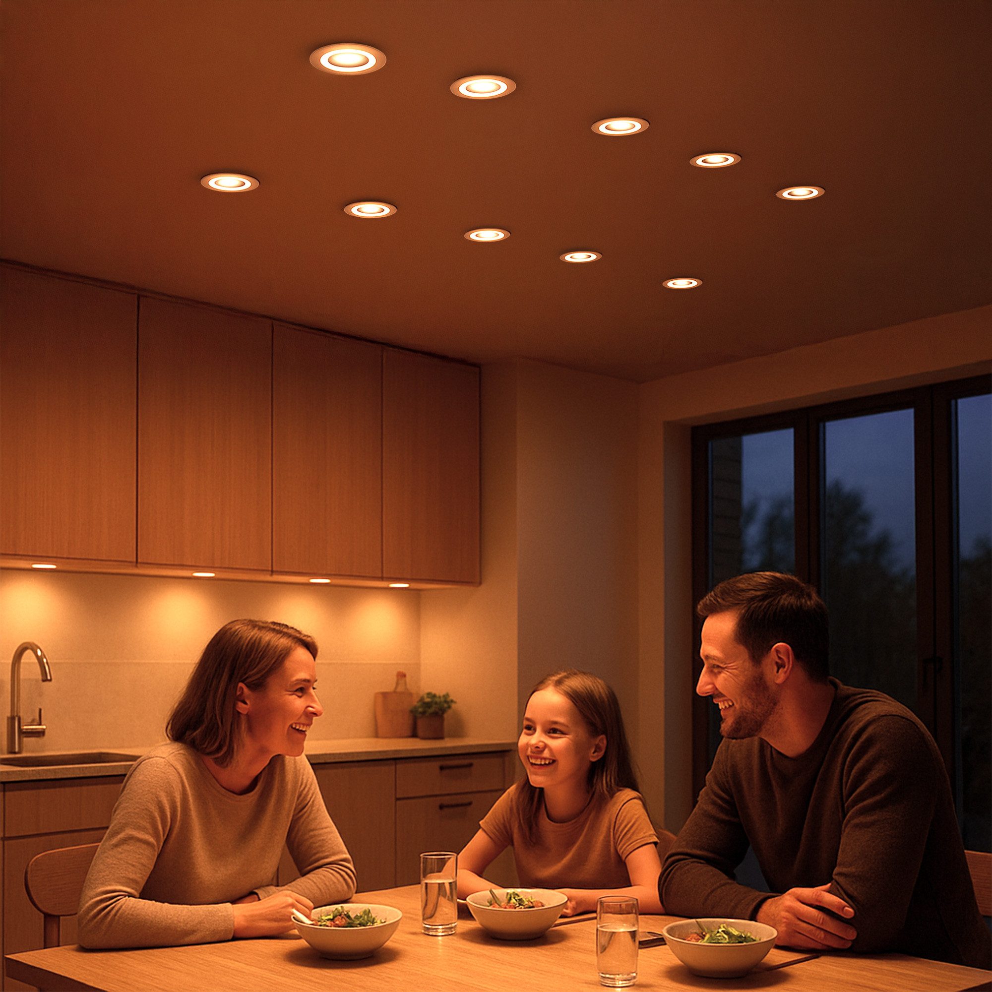 Einbaustrahler 'Matapo' Dimmbar – 5W LED, Warmweiß, Mit Coolen Lichtring, Perfekt Für Decke & Wand!