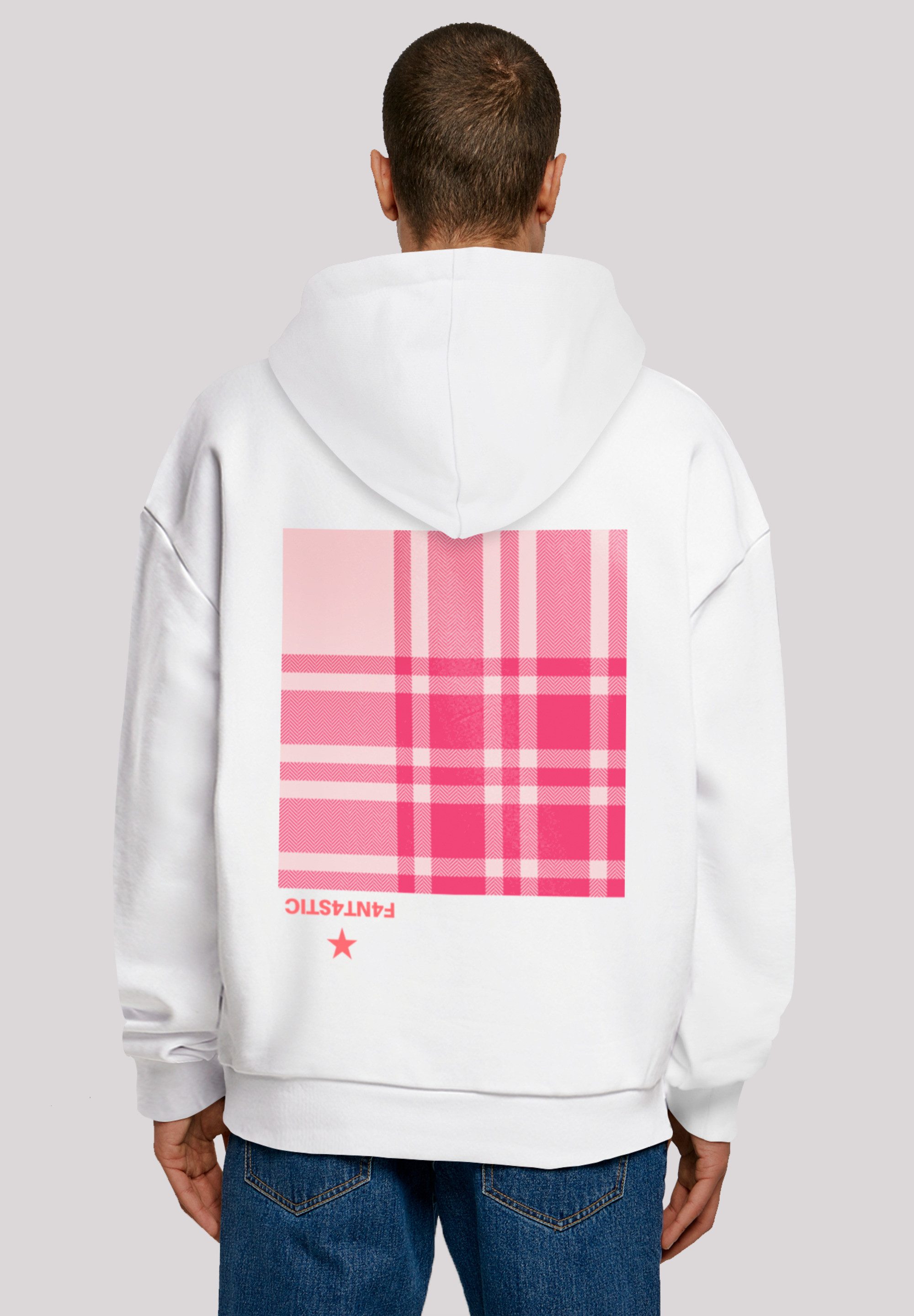 Kapuzenpullover Karo Pink