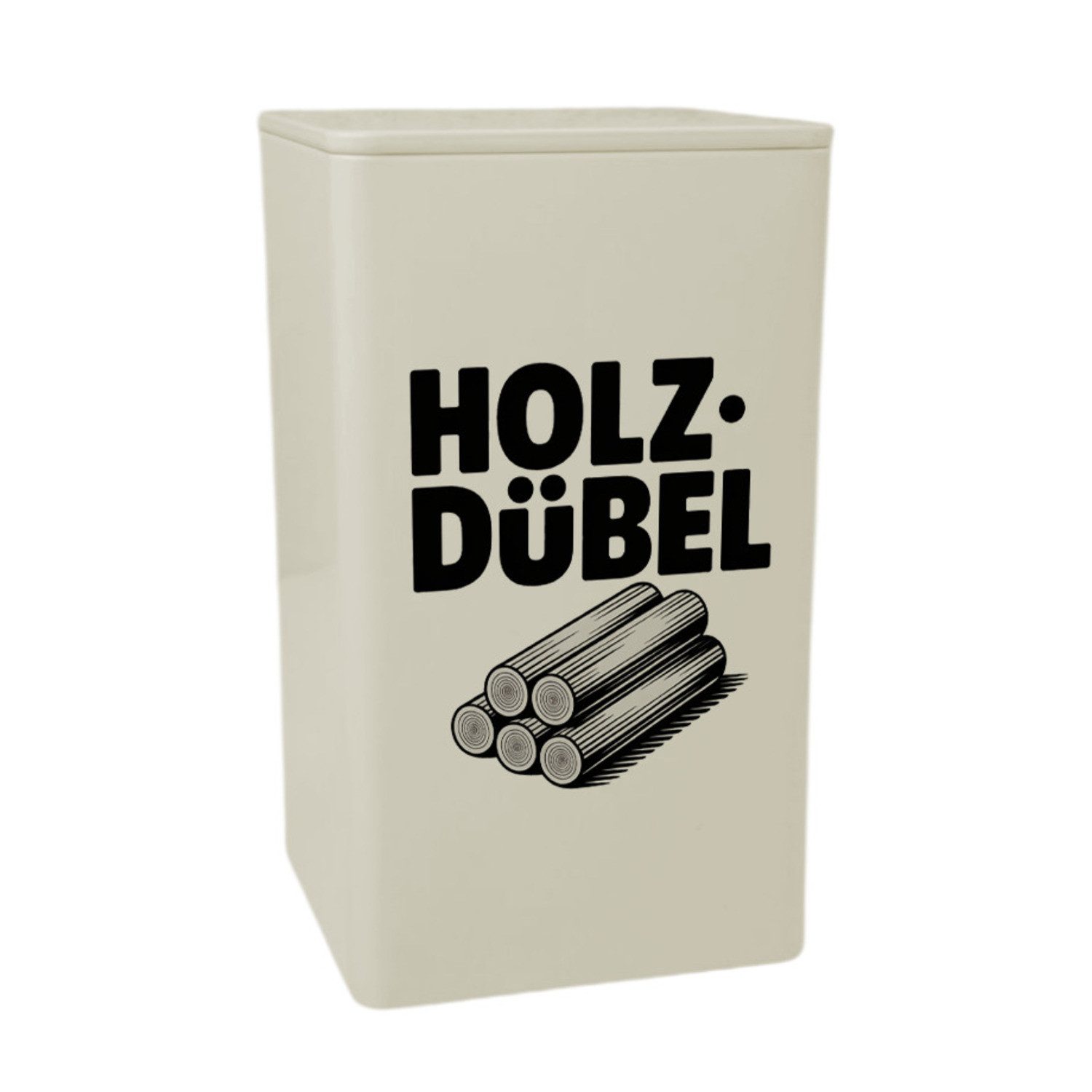 speecheese Aufbewahrungsdose Holzdübel Dose 900ml für Handwerker