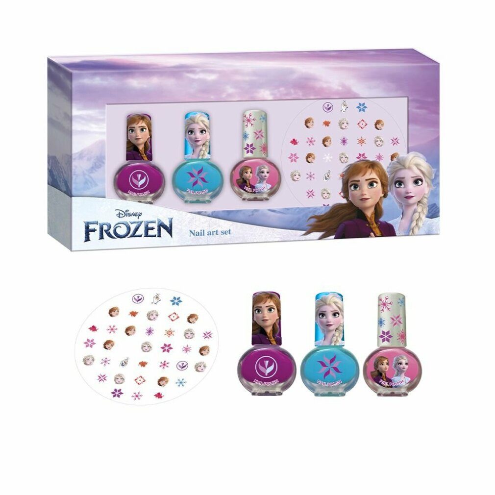 Lorenay Theaterschminke Disney Frozen Nail Art Set 4 Artikel