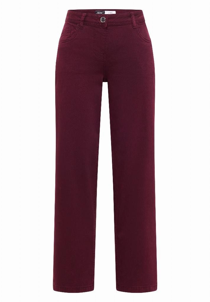 CECIL 5-Pocket-Jeans High Waist Wide Leg Jeans im Loose Fit