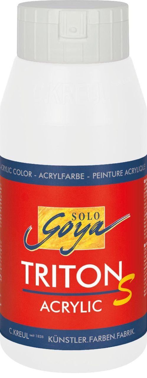 Kreul Künstlerstift Kreul Solo Goya Acrylic Triton S weiß 750 ml | Malstifte