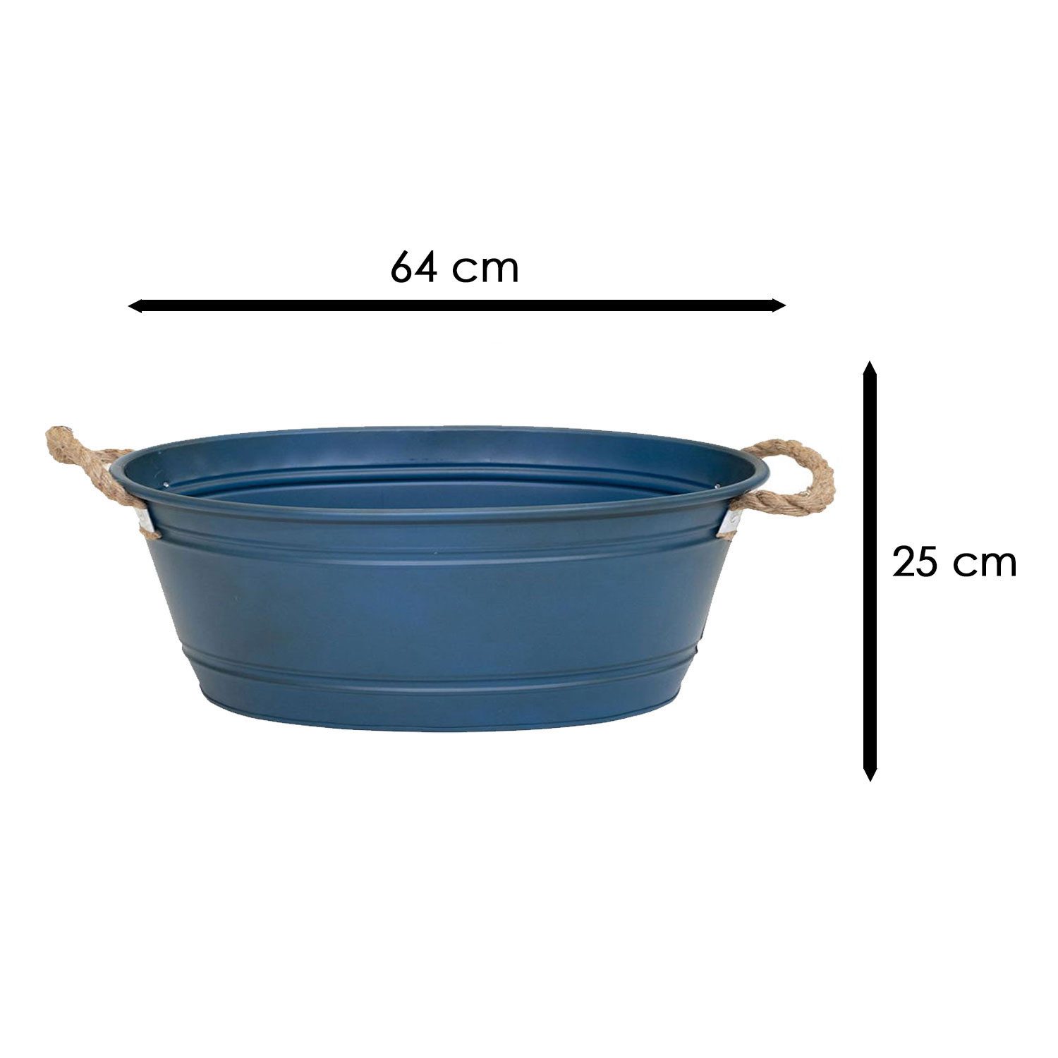 colourliving Pflanzkübel Pflanztopf "Beat" oval aus günstig online kaufen