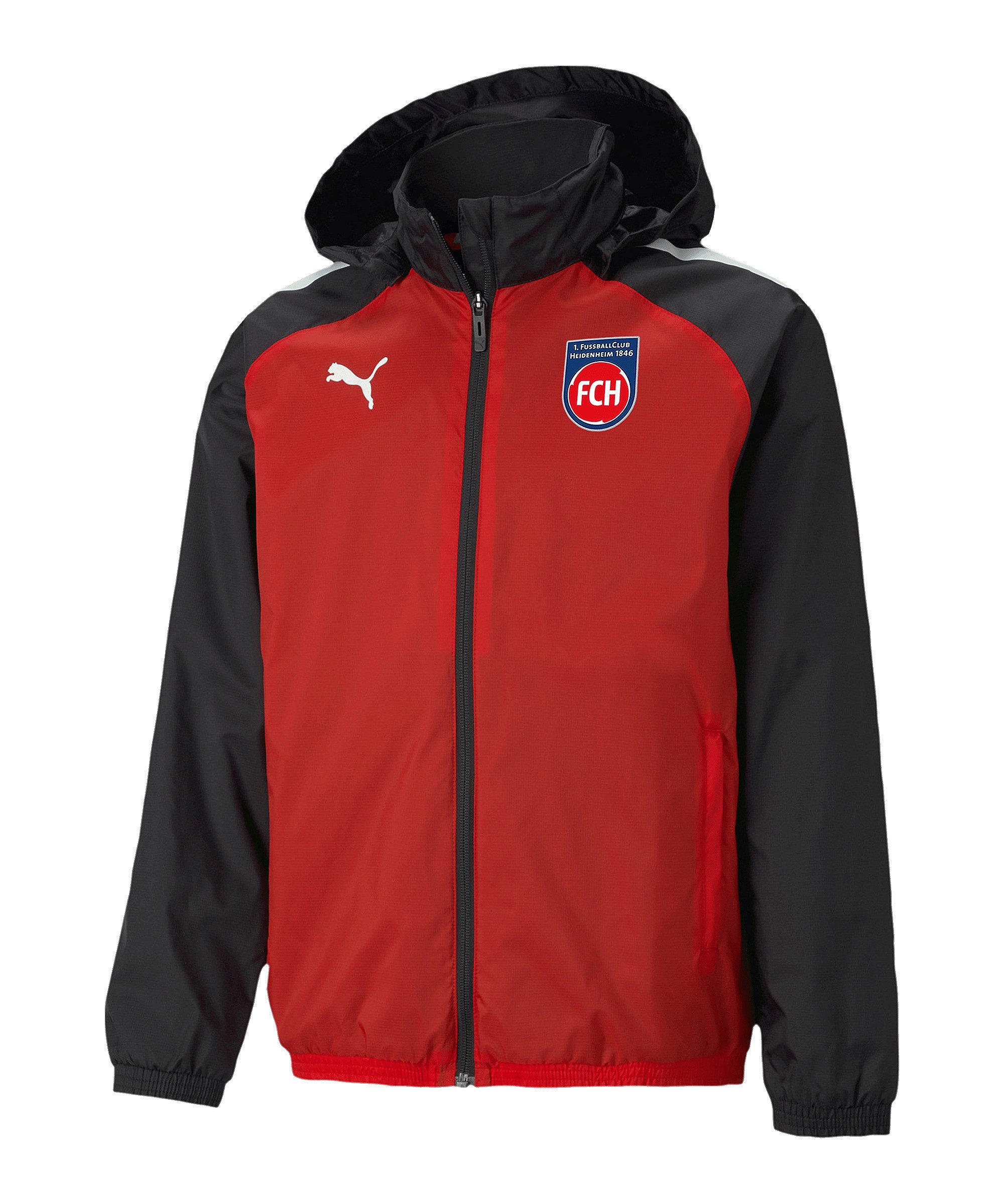 PUMA Sweatjacke PUMA 1. FC Heidenheim Allwetterjacke Regenjacken Nylon