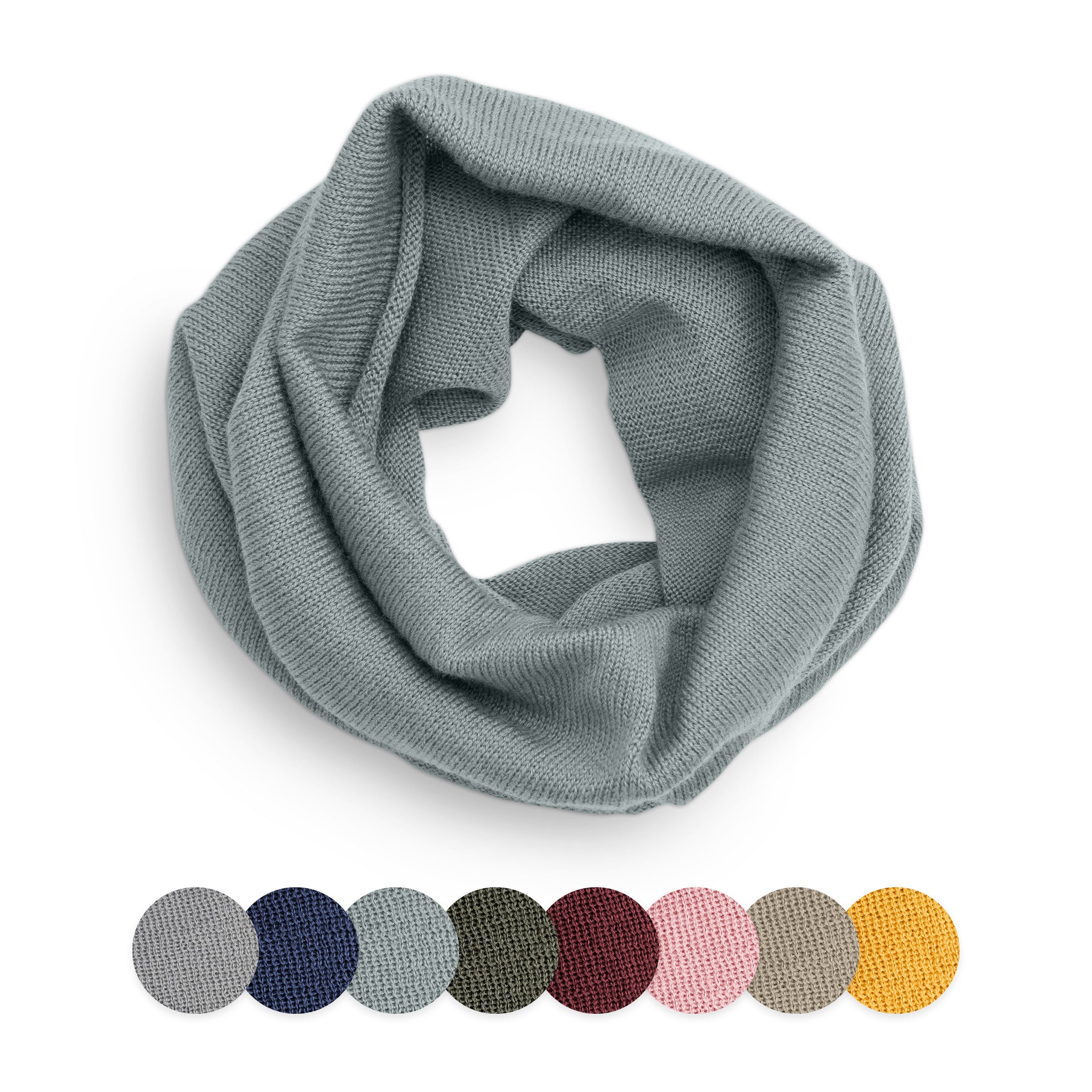Ehrenkind Strickschal Schlauchschal für Kinder, aus Merino Schurwolle, (Feinstrick), Made in Germany