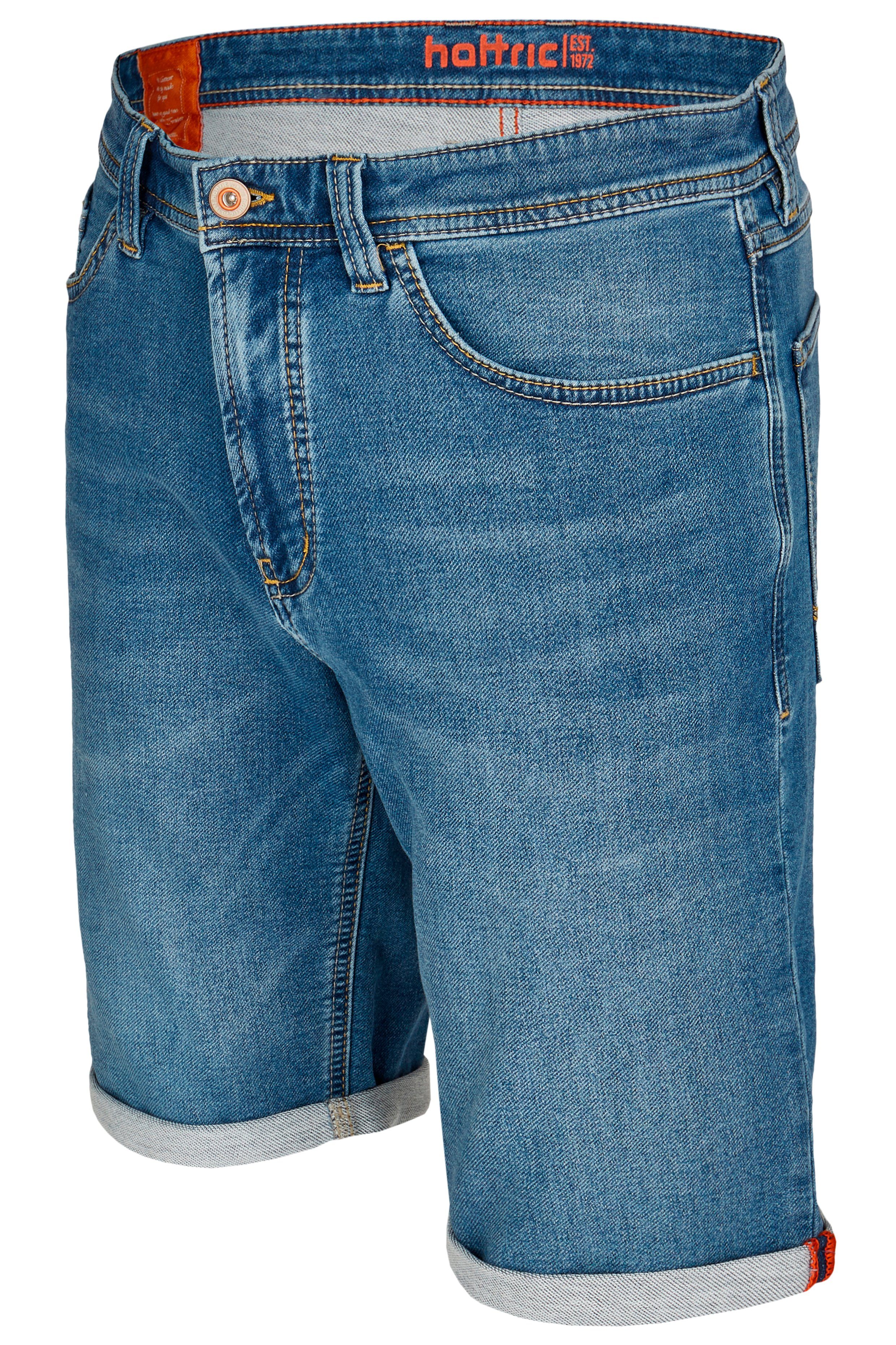 Hattric 5-Pocket-Jeans HATTRIC BERMUDA light blue günstig online kaufen
