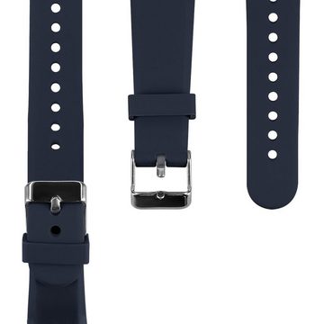 kwmobile Uhrenarmband 2x Sportarmband für Garmin Vivofit 3, Armband TPU Silikon Set Fitnesstracker