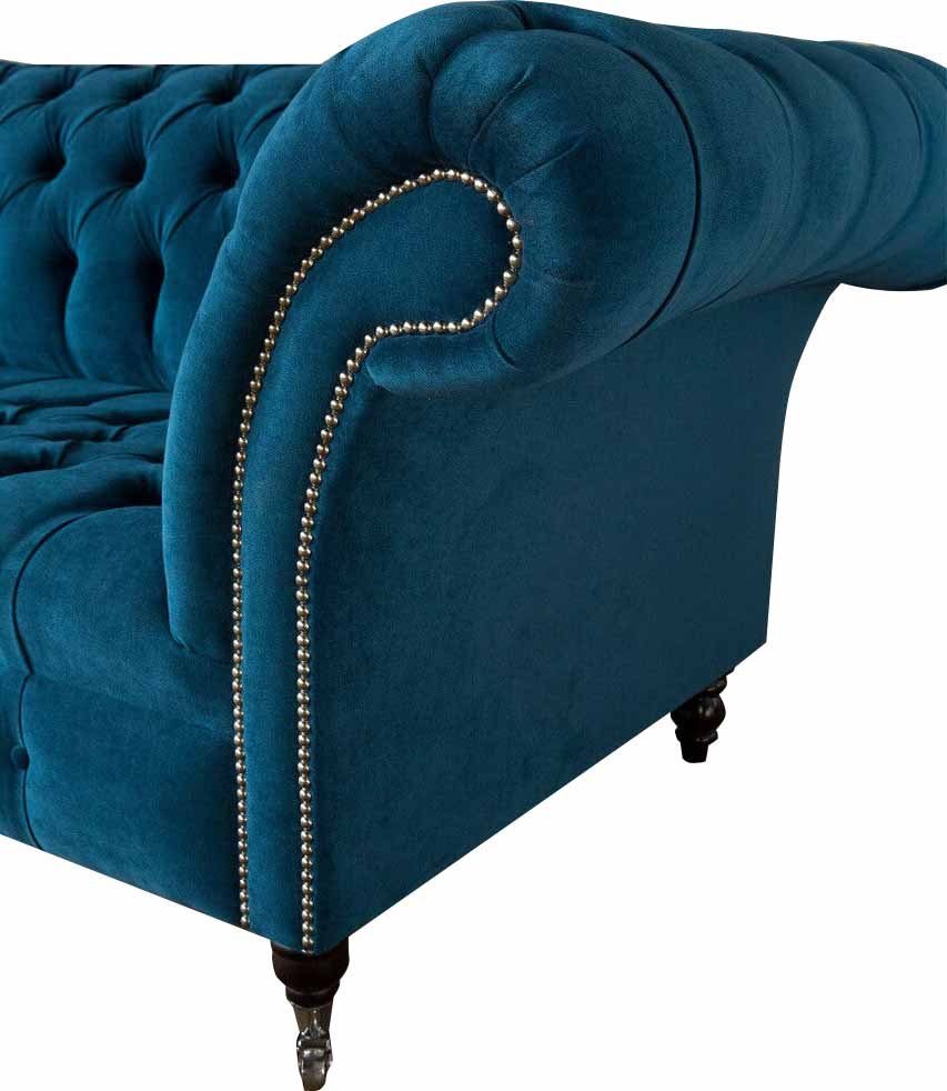 JVmoebel Chesterfield-Sofa, Sofa Chesterfield Couch Design Wohnzimmer Klassisch Sofas