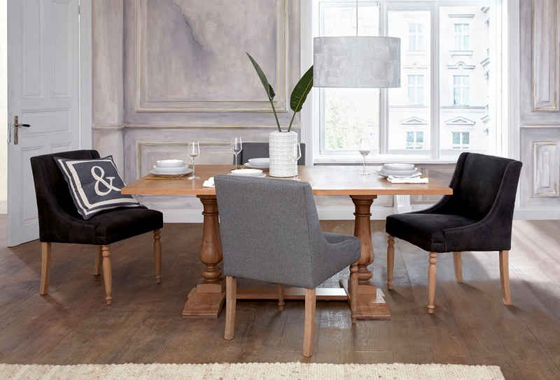 Guido Maria Kretschmer Home&Living Esstisch Westhüs, in 3 unterschiedlichen Größen und schönen gedrechselten Beinen