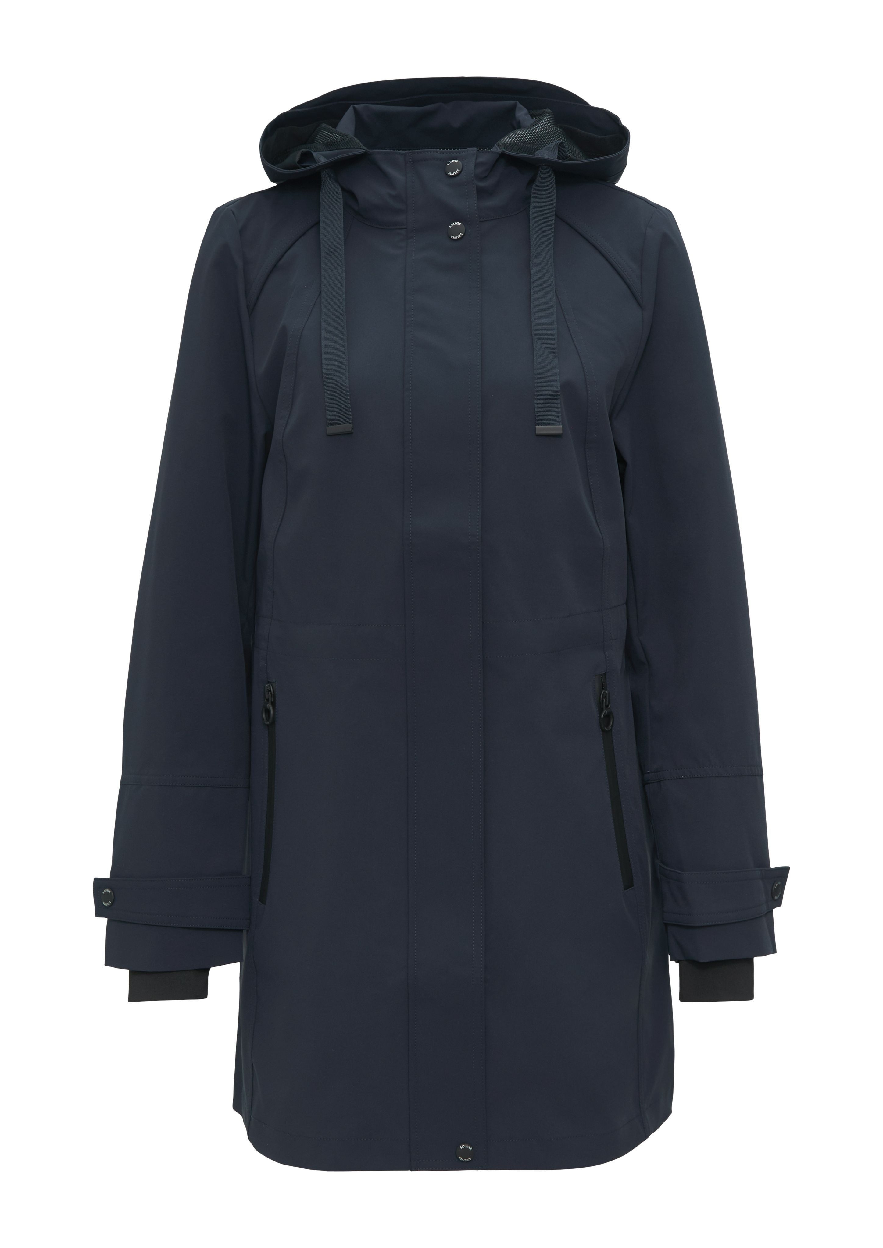 Garment Regenjacke S Oliver Allwetterjacke Hochwertiger Baumwoll