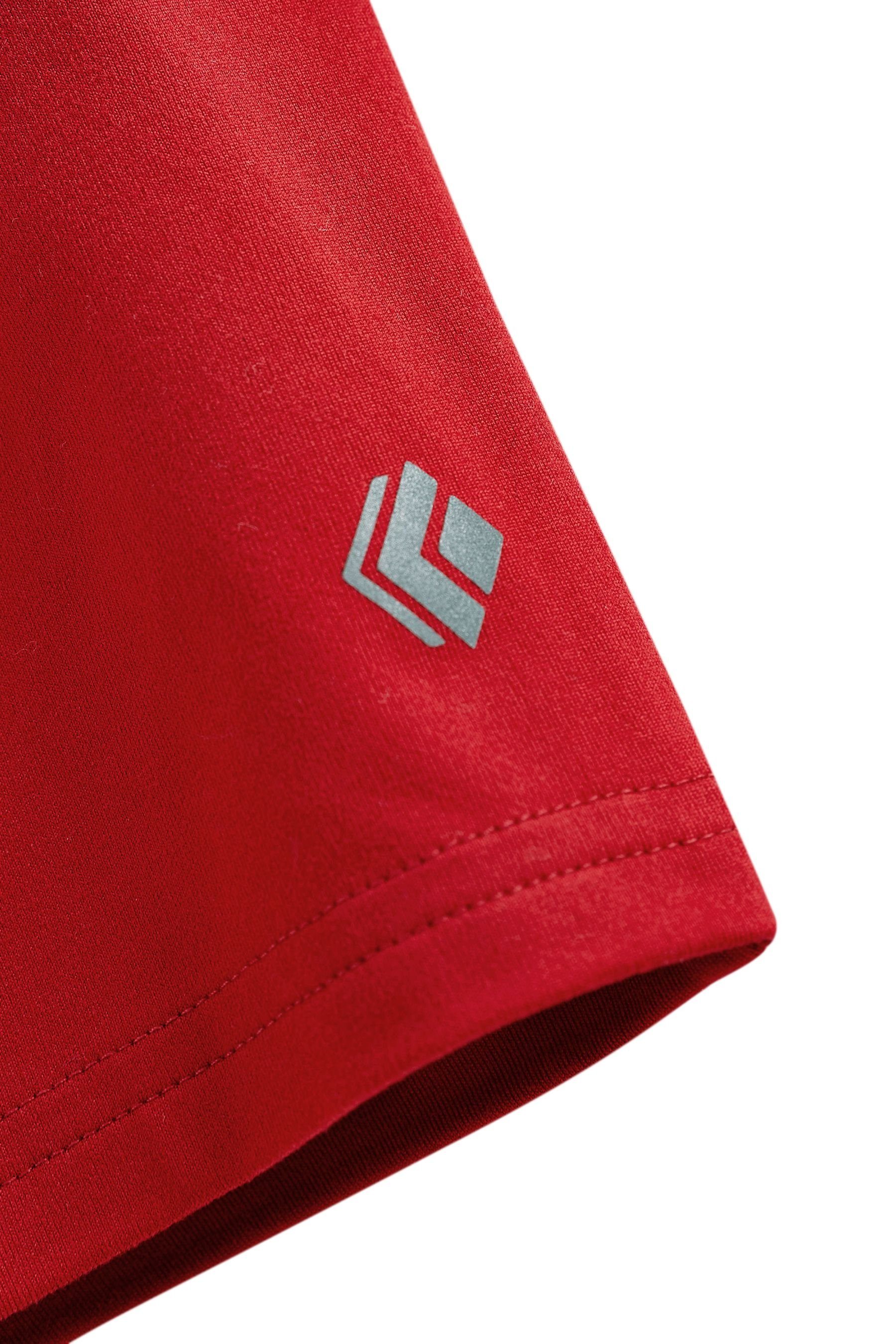 Next Sweatshorts Leichte Sport-Shorts 1er-Pack Burgundy - (1-tlg) Red
