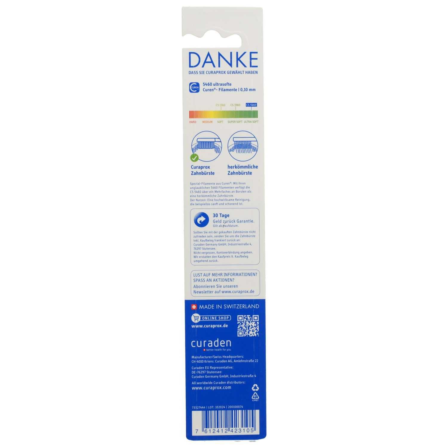 CURAPROX Zahnbürste CS 5460 ultrasoft Zahnbürste 1St PZN 04242036
