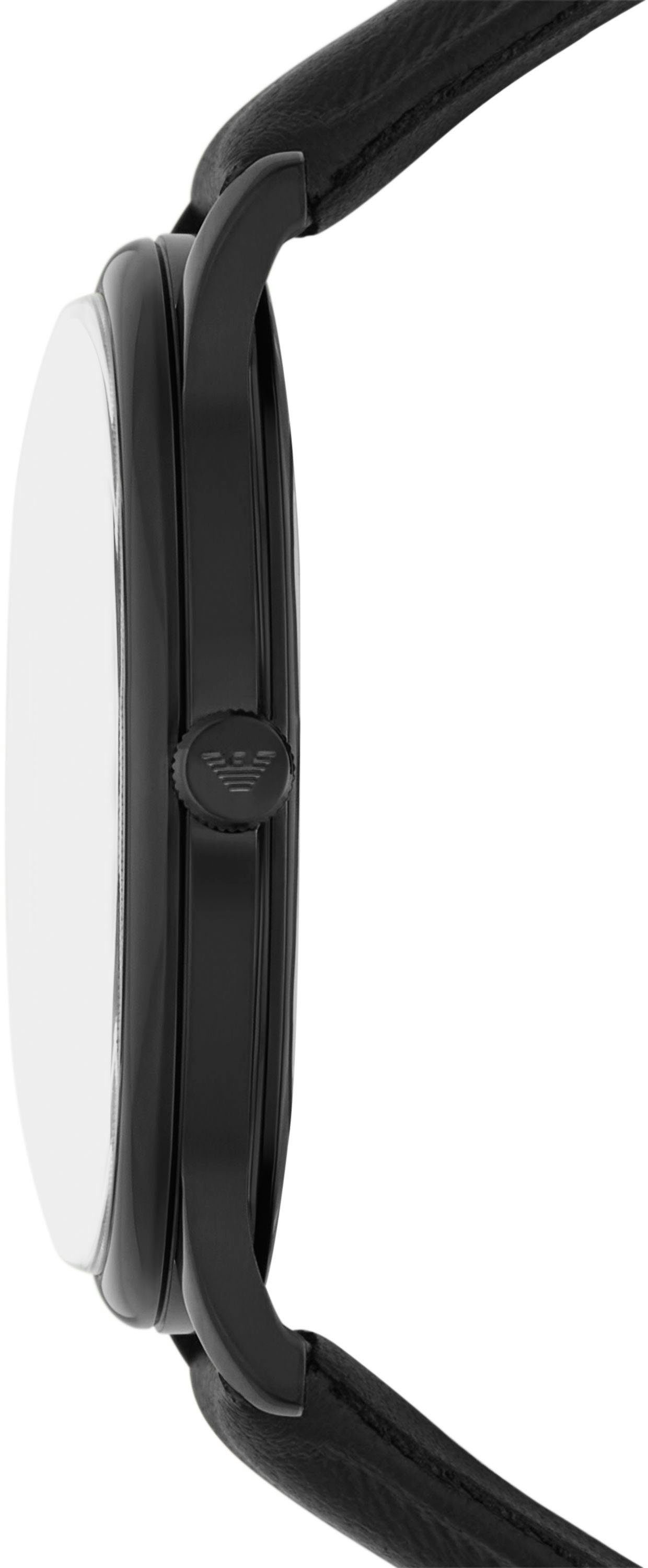 Emporio Armani Quarzuhr AR11573, Armbanduhr, Herrenuhr, Datum, analog, Lede günstig online kaufen