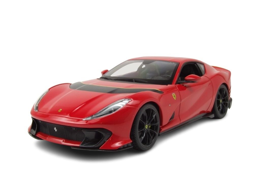 Bburago Modellauto Ferrari 812 Competizione 2021 rot, Maßstab 1:18