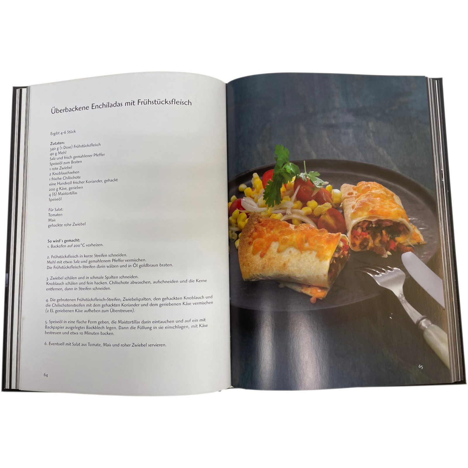 TULIP Wurstkonserve Frühstücksfleisch Schwein 200g + Hähnchen 340g Delikatesse +Kochbuch, (Set, Frühstücksfleisch Schwein + Hähnchen + Kochbuch) – Bild 5 von 5