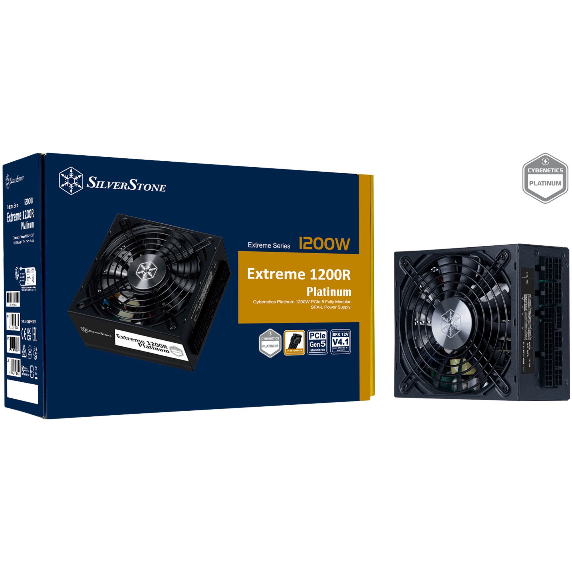 Silverstone SilverStone SST-EX1200R-PL, PC-Netzteil PC-Netzteil (Cybernetics Platinum)