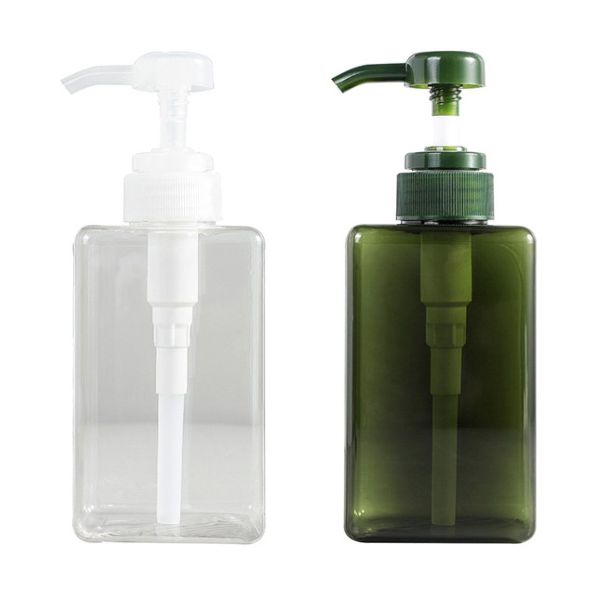 Seifenspender Plastik,für Jormftte Kunststoff, Shampoo,Dusche Transparent1 Pumpspender Seifenspender