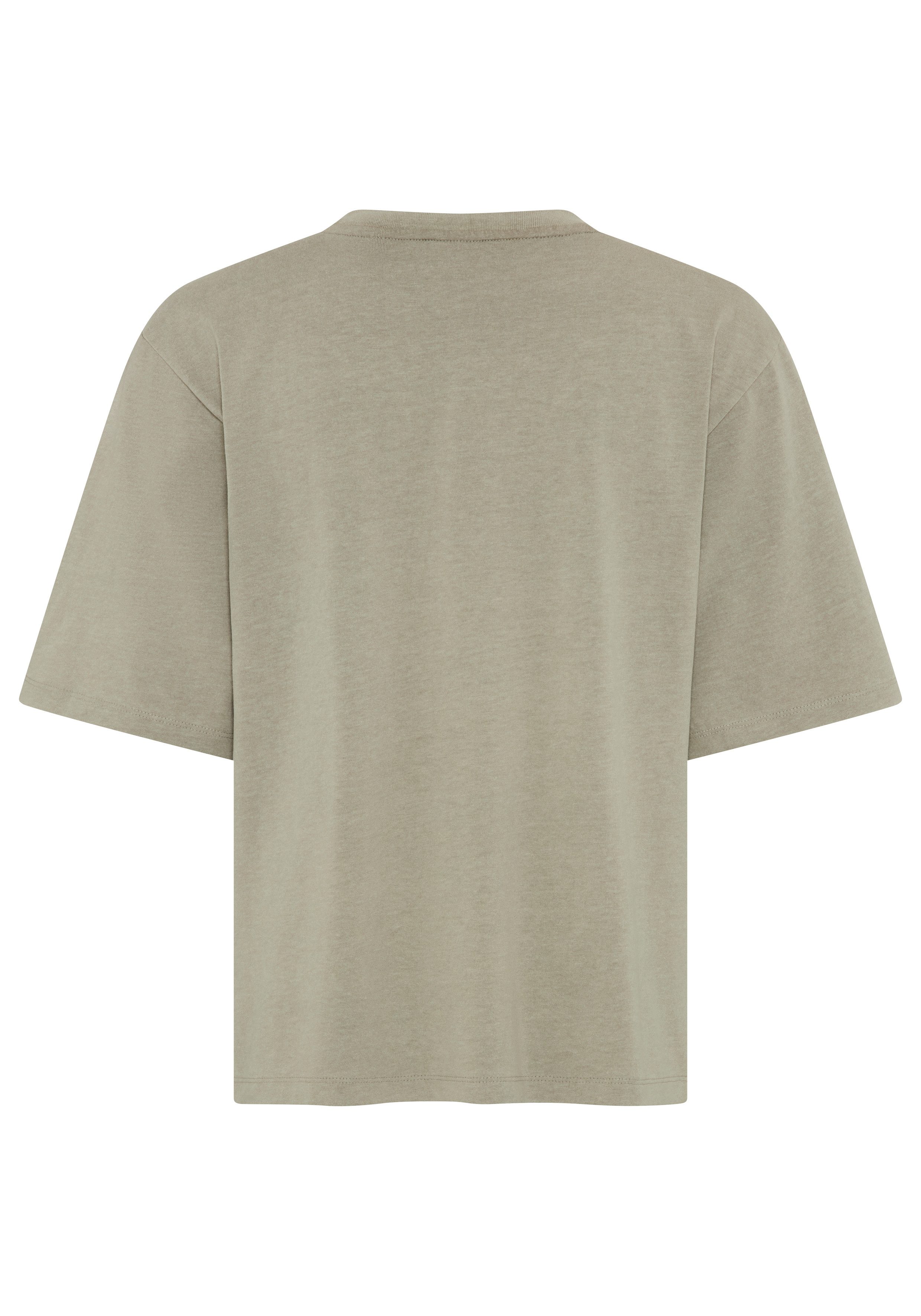 BOSS ORANGE T-Shirt Eregular Premium Damenmode im Relaxed Fit, Print