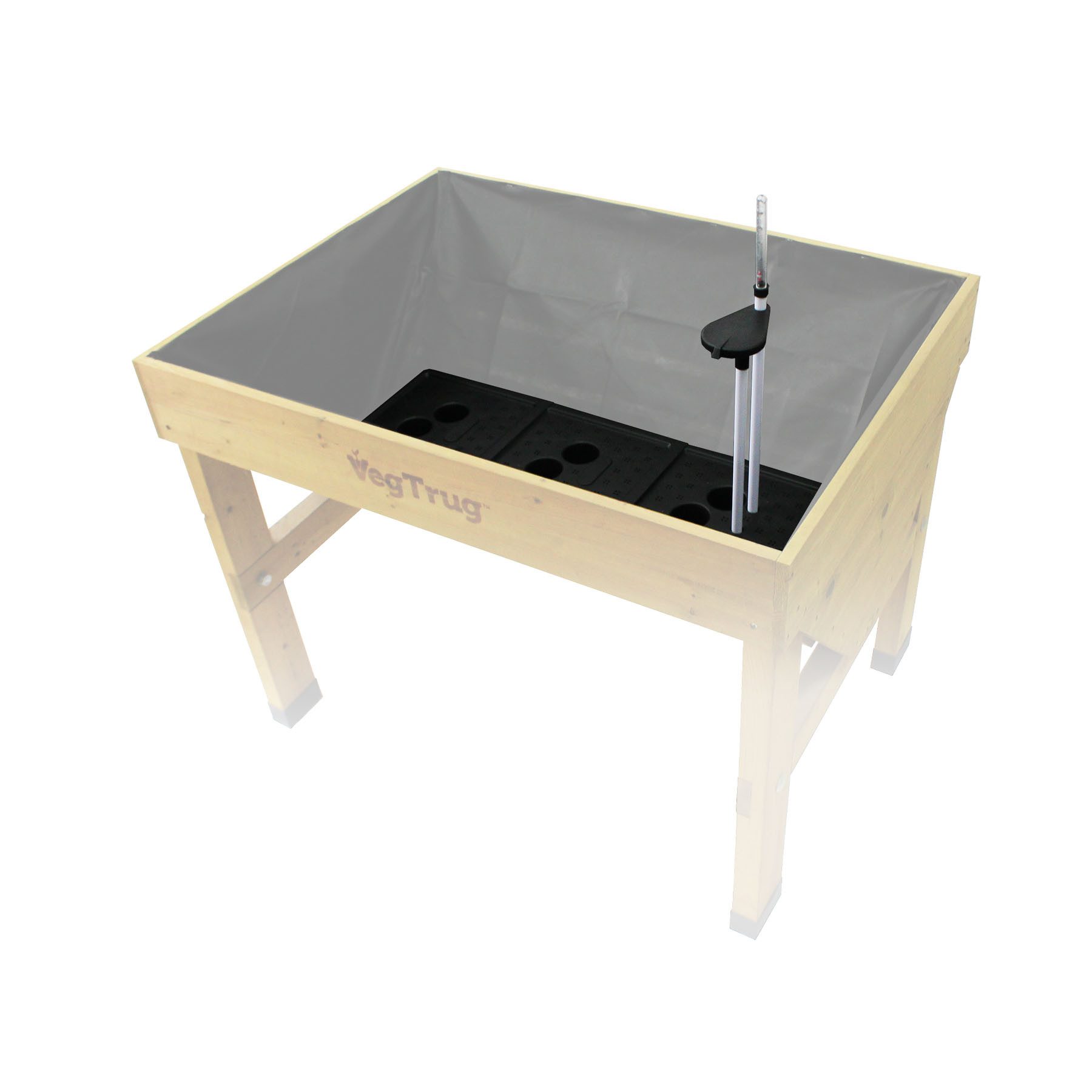 VegTrug Bewässerungssystem VegTrug® Bewässerung für Hochbeet Klassik, Selbstbewässerungssystem mit Wasserstandsanzeige
