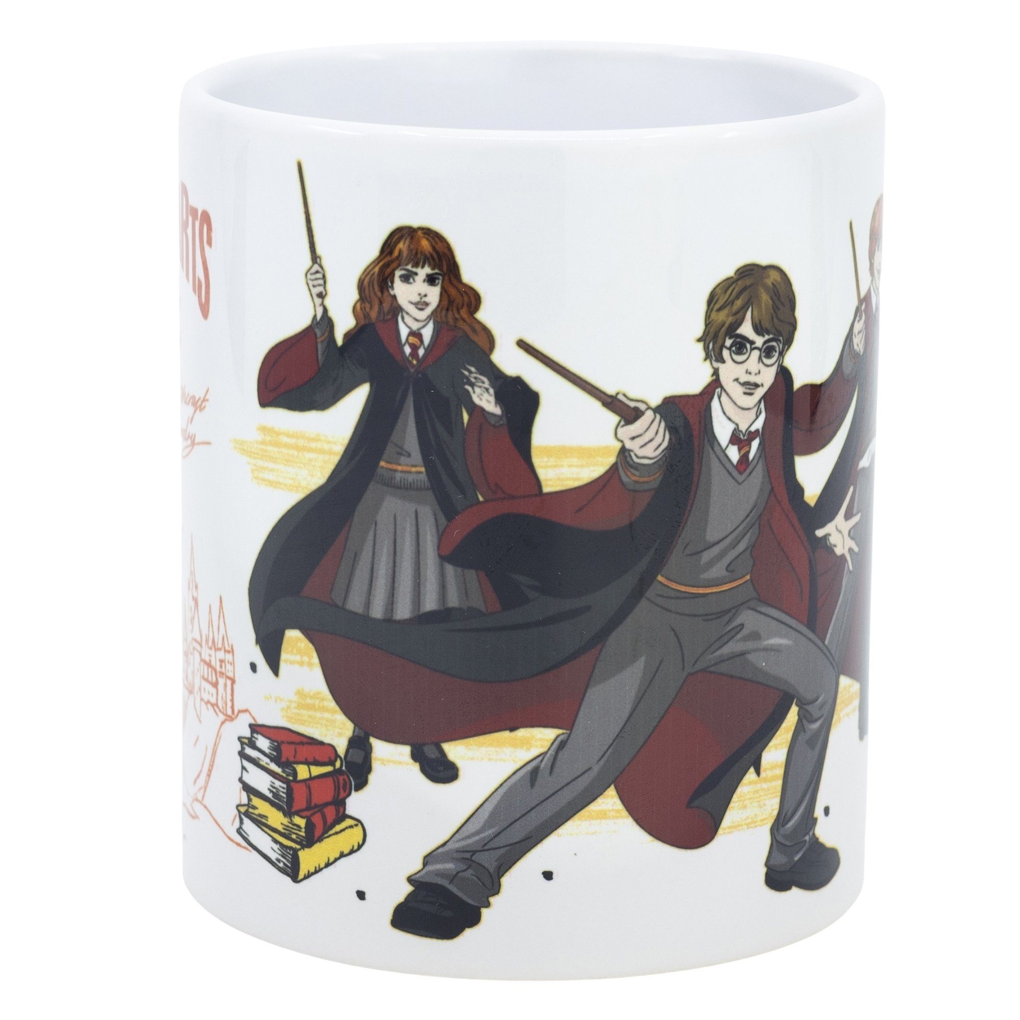 Harry Potter Tasse Harry Potter Hermine Ron Kaffeetasse Teetasse Geschenkidee, Keramik, 330 ml