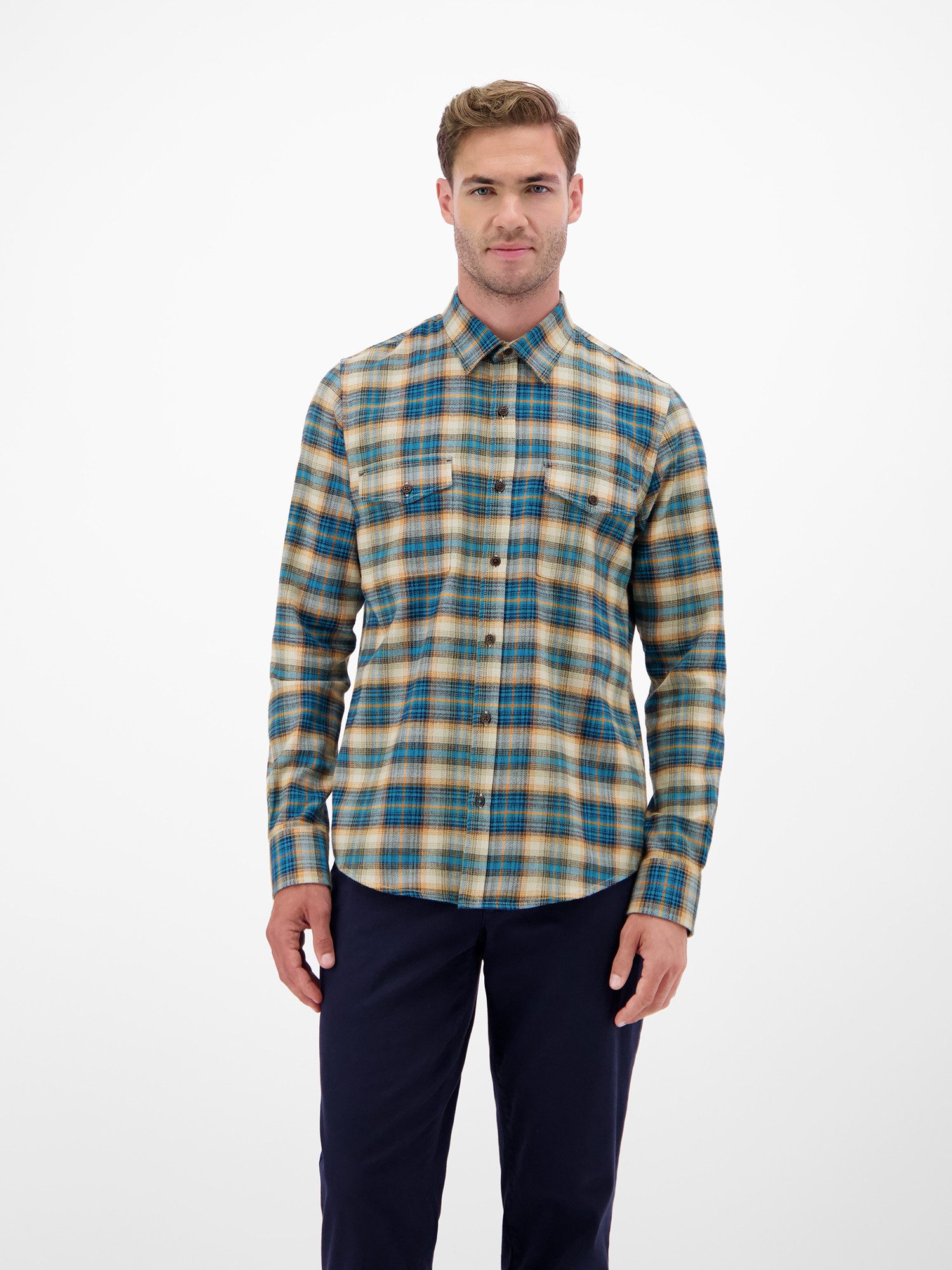 LERROS Karohemd LERROS Casual Flanellhemd - weicher Twill, starker Style günstig online kaufen
