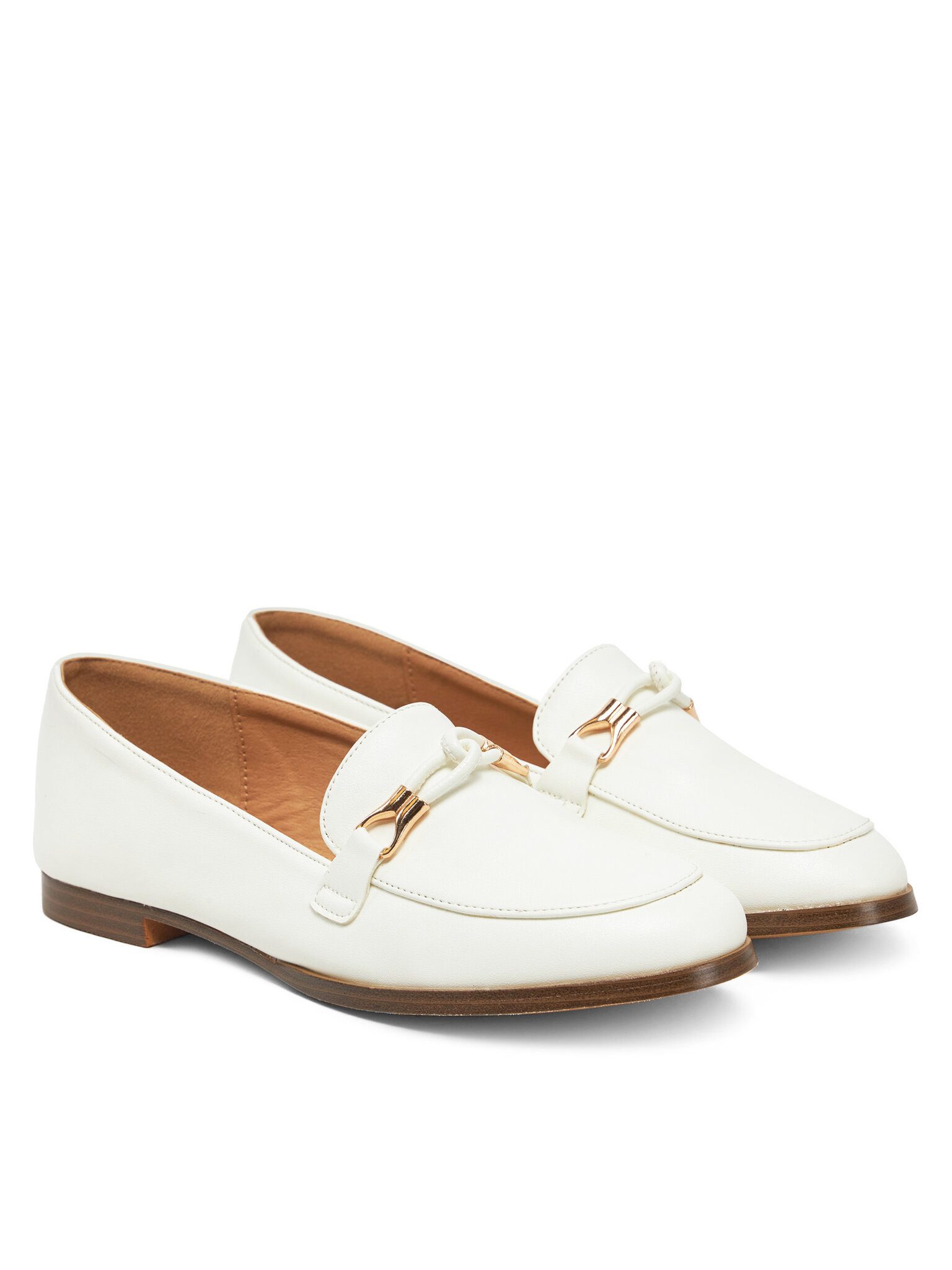 DeeZee Deezee Damen-Loafers weißer R8102 Mokassin