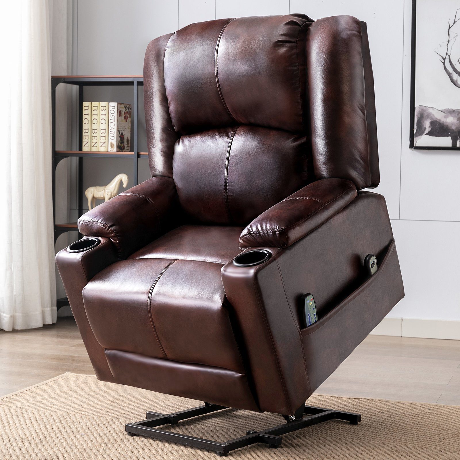 COMHOMA Massagesessel Relaxsessel Aufstehhilfe Massagesessel mit günstig online kaufen