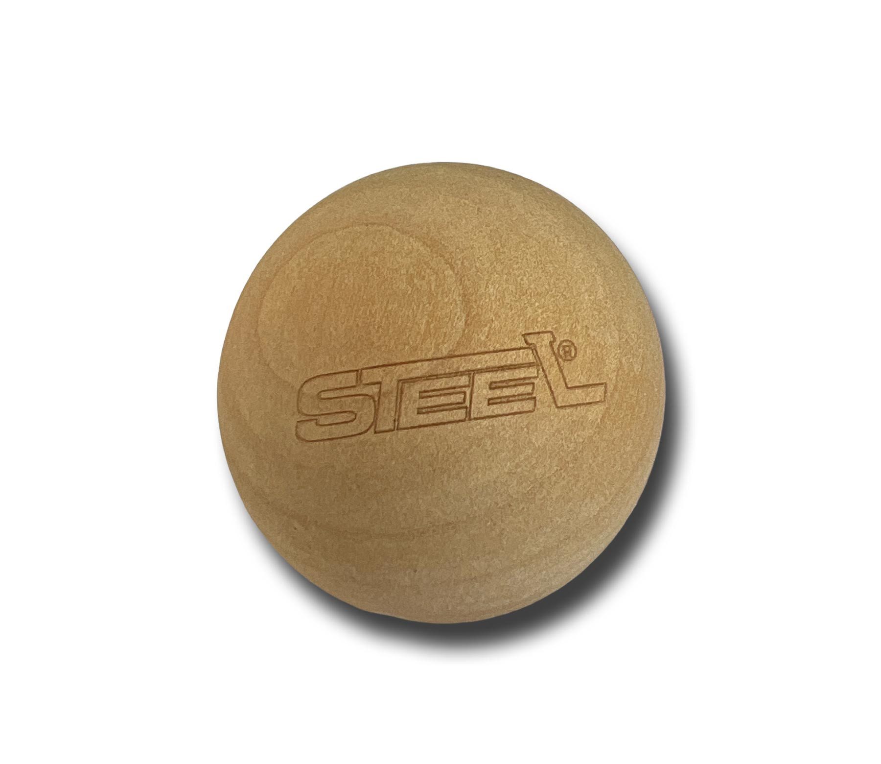 STEEL Hockeypuck Ball STEEL 47mm Holzkugel Stickhandling
