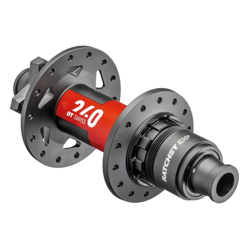 DT Swiss Hinterradnabe Hinterrad-Nabe 240 EXP MTB Disc Brake 148/12 TA Boost,28 L,IS 6-bolt