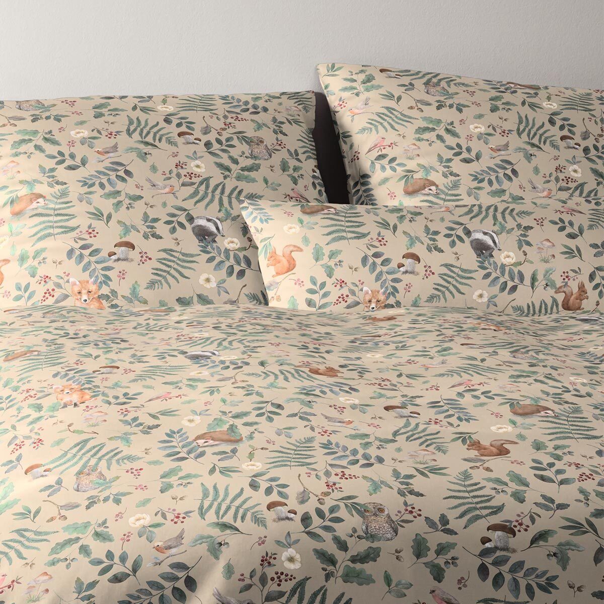 Elegante Bettwäsche Woods, Flanell, 2 teilig günstig online kaufen