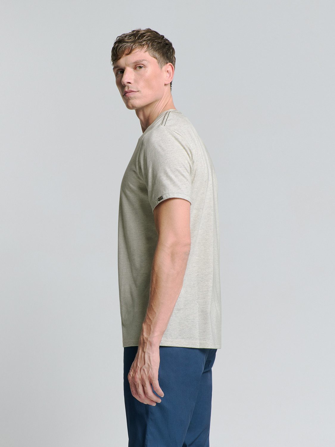 NO EXCESS T-Shirt "No Excess T-Shirt mit Rundhalsausschnitt T-Shirt Crewnec günstig online kaufen