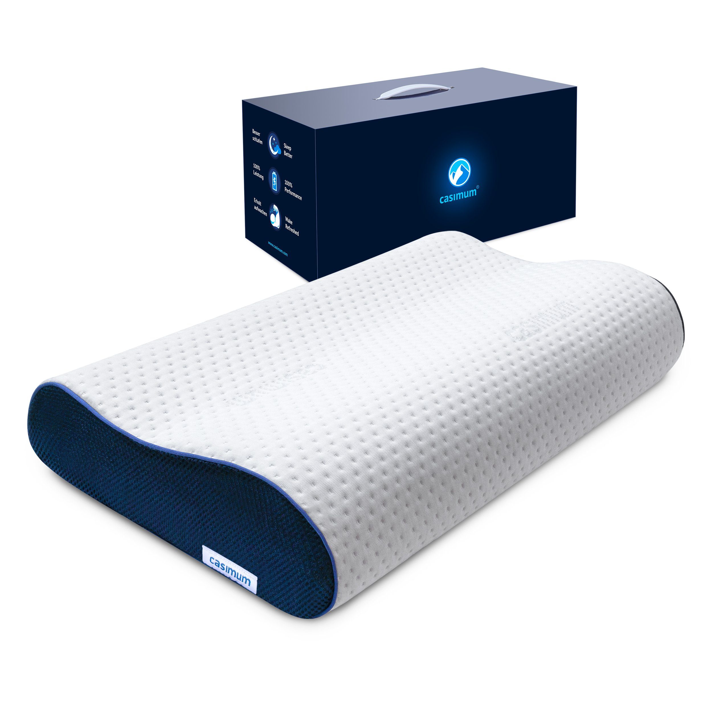 Nackenstützkissen, »Ergo Vario«, casimum, Füllung: Memory Foam, ergonomisches Memory Foam ...