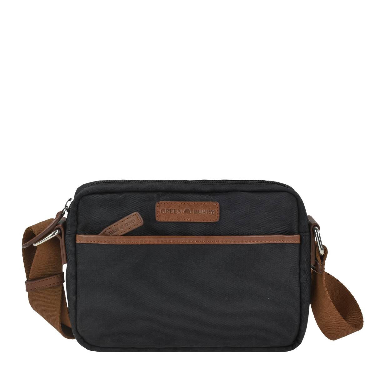 Umhängetasche "Madeleine" Nylon Crossbag 24x16cm kleine Crossover Tasche
