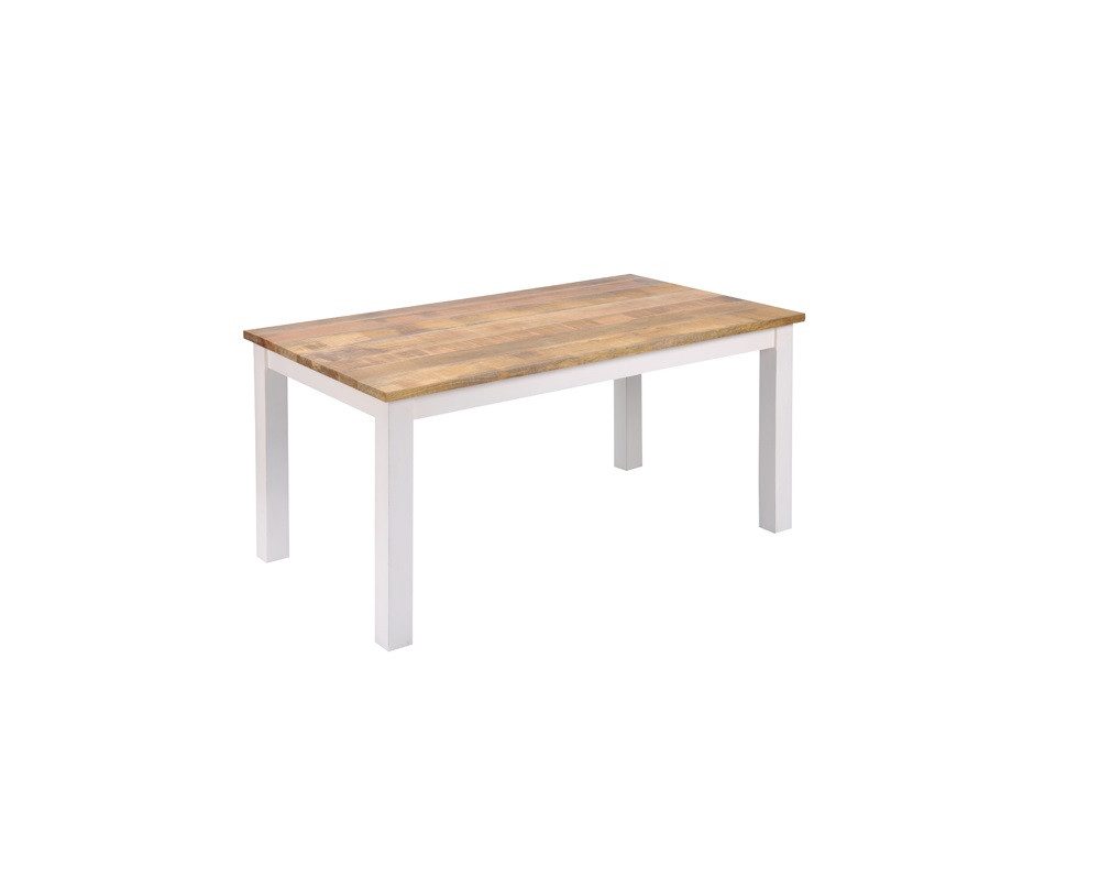 Main Möbel Esstisch Esstisch 140x90cm 'Nizza' Mango weiß natur