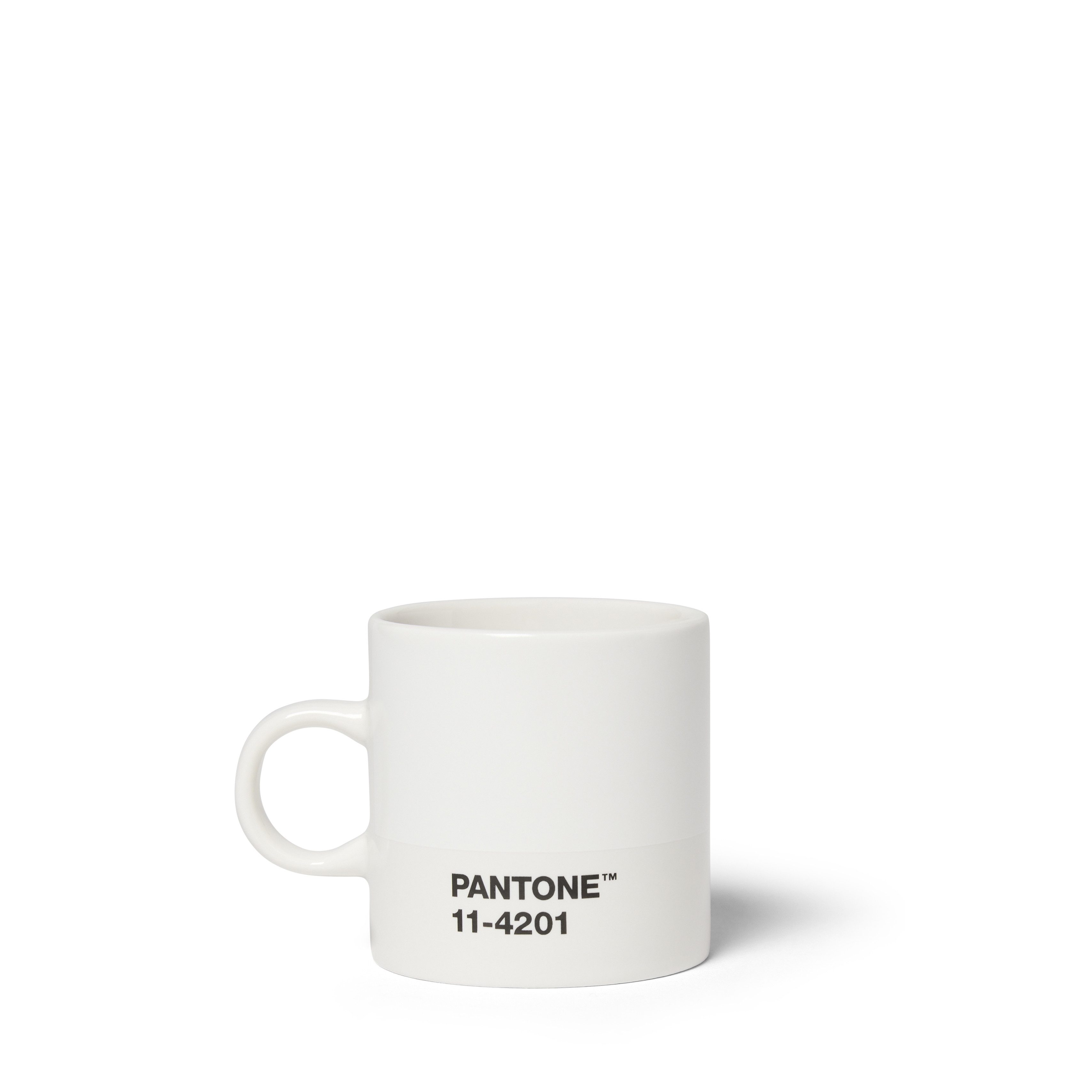 PANTONE Espressotasse Porzellan, Farbe des Jahres 2026, 11-4201 Cloud Dancer
