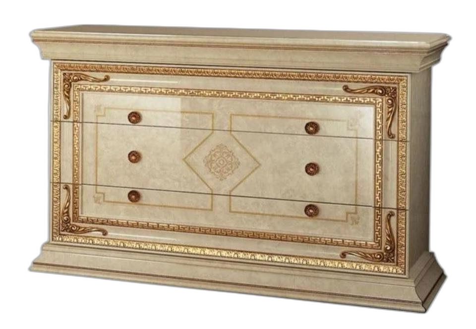 Schubkastenkommode Kommode Sideboards mit 3 Schubladen Holzschrank Neu