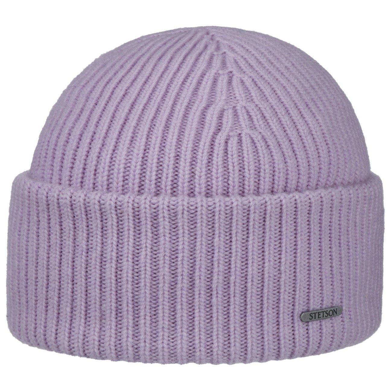 Stetson Beanie (1-St) Mütze mit Umschlag, Made in Italy