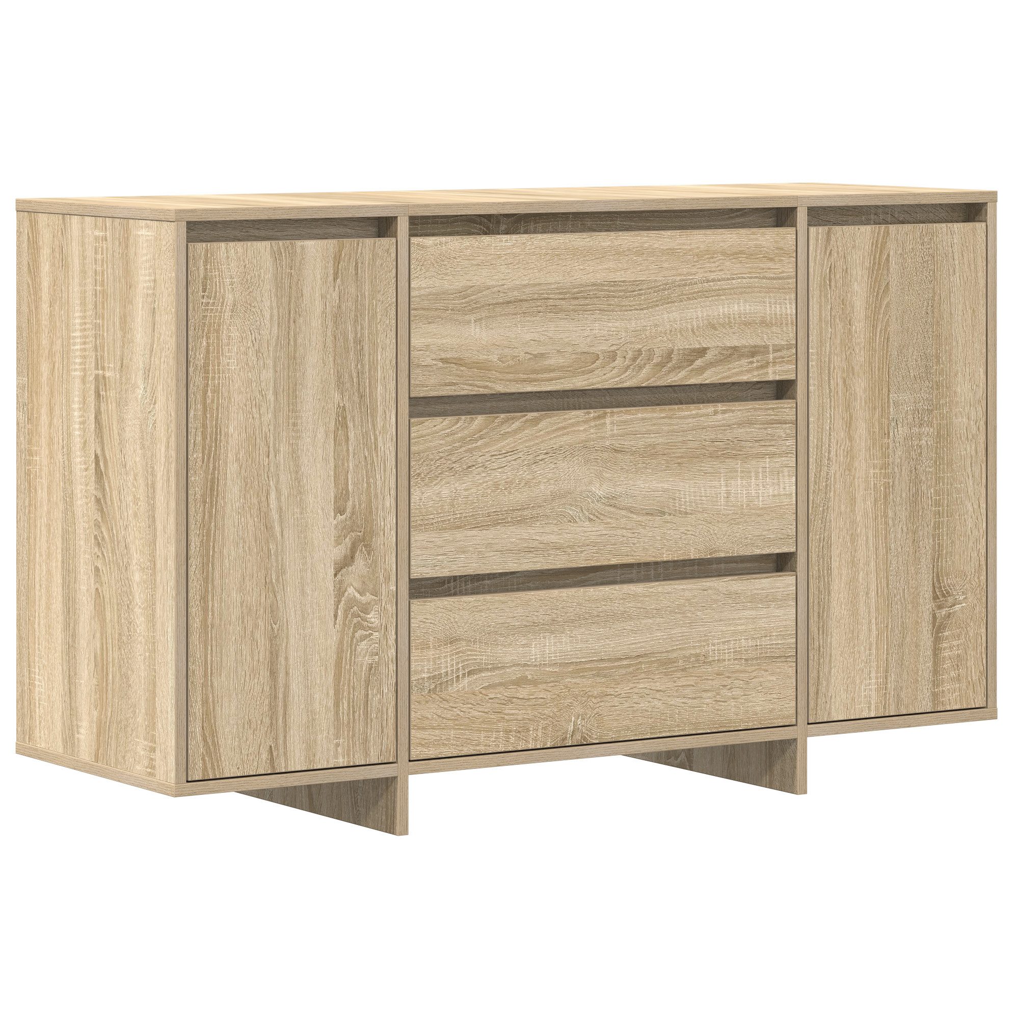 vidaXL Sideboard Sideboard Sonoma Eiche 120x41x75 günstig online kaufen